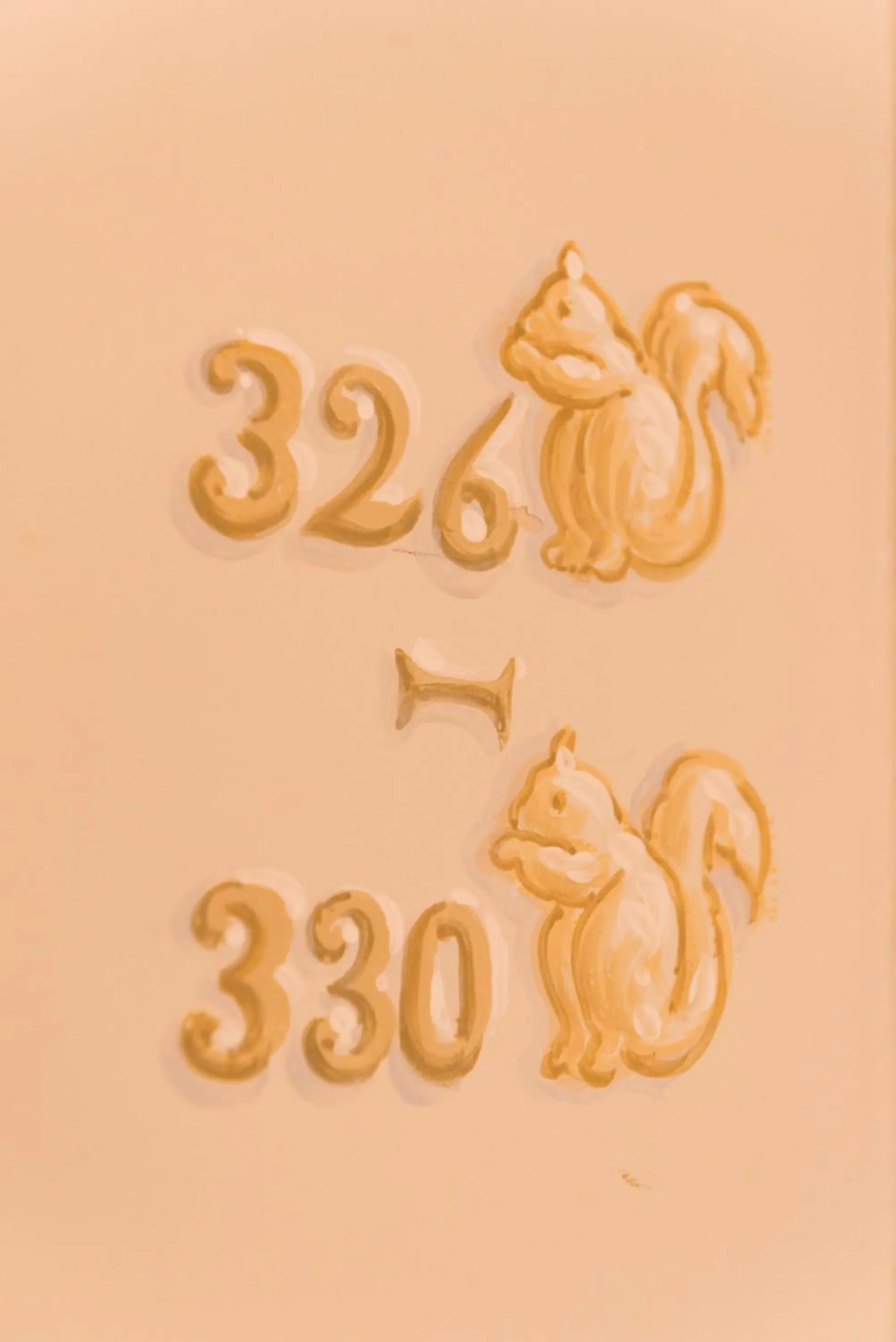 Decorative detail in Hotel Villa Tiziana