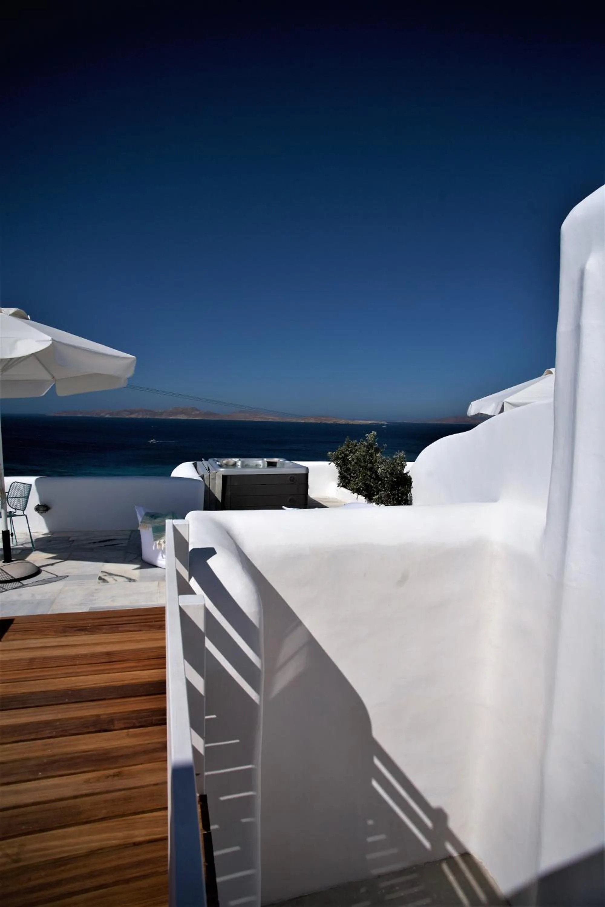Balcony/Terrace in Mykonos Moussa