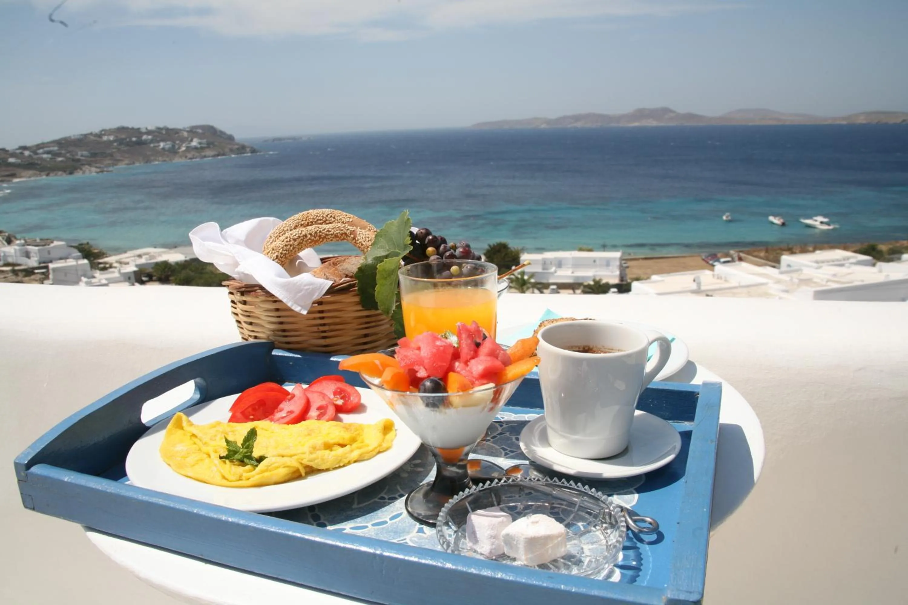 Sea view in Mykonos Moussa