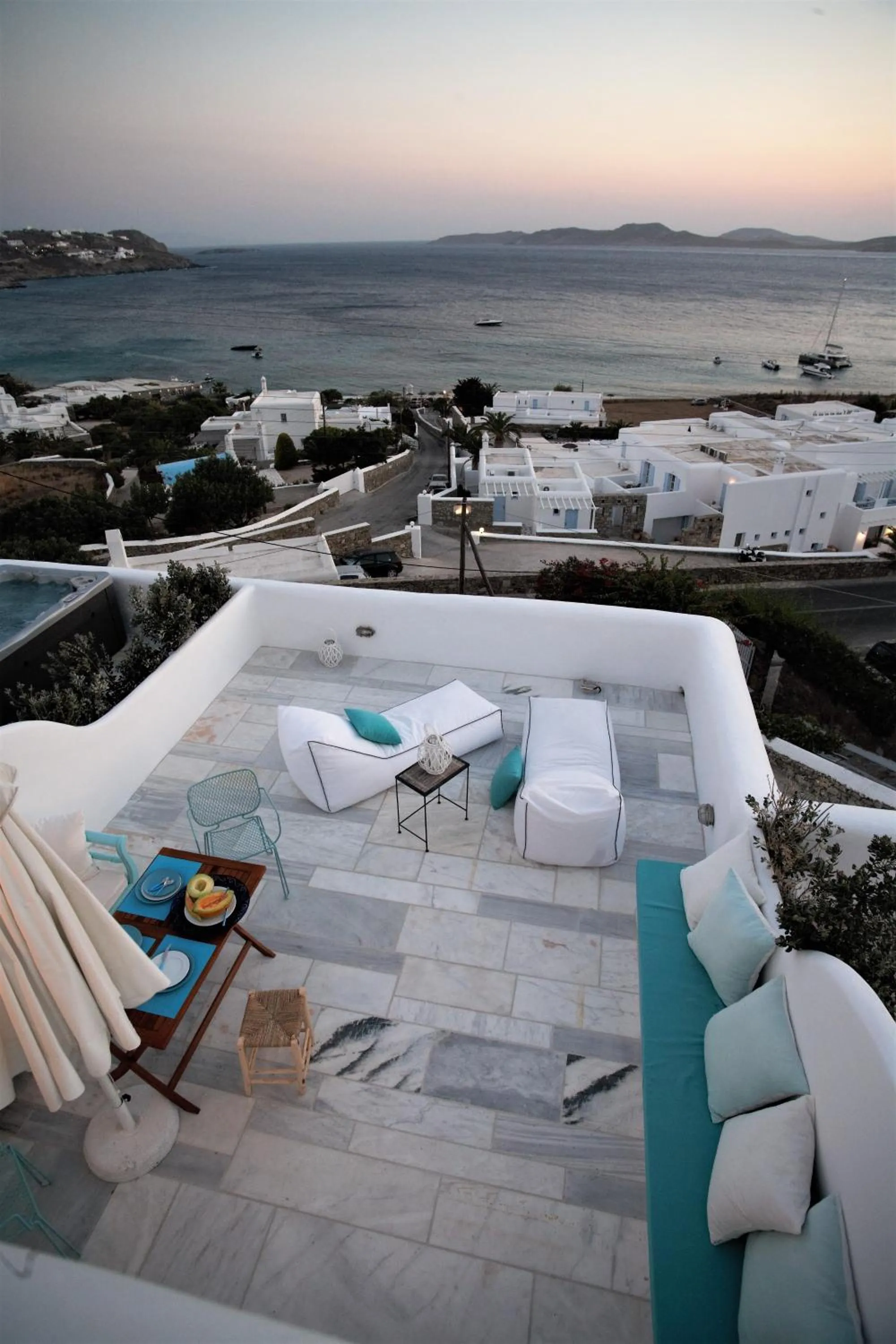 Sea view in Mykonos Moussa