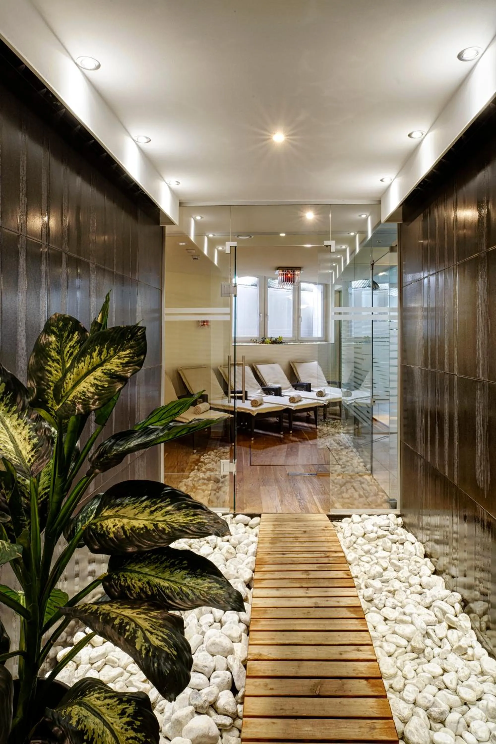 Spa and wellness centre/facilities in Hotel Leitner