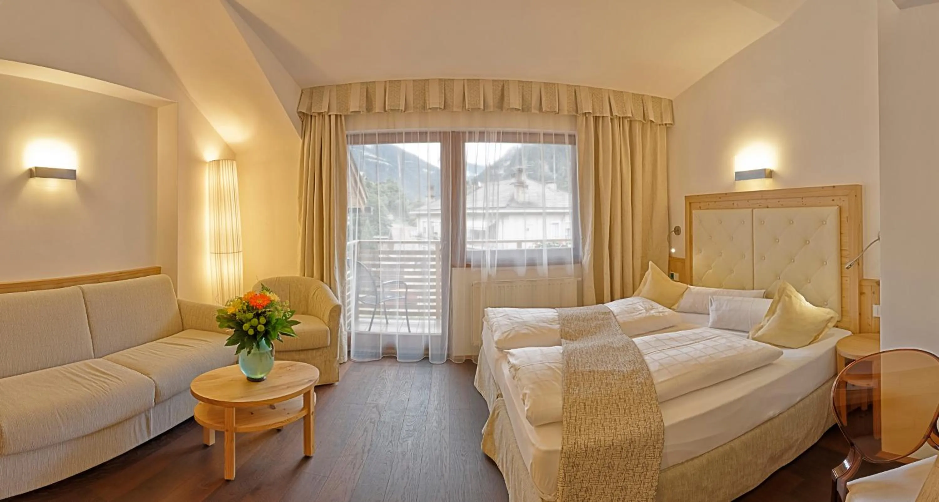 Bed in Hotel Leitner