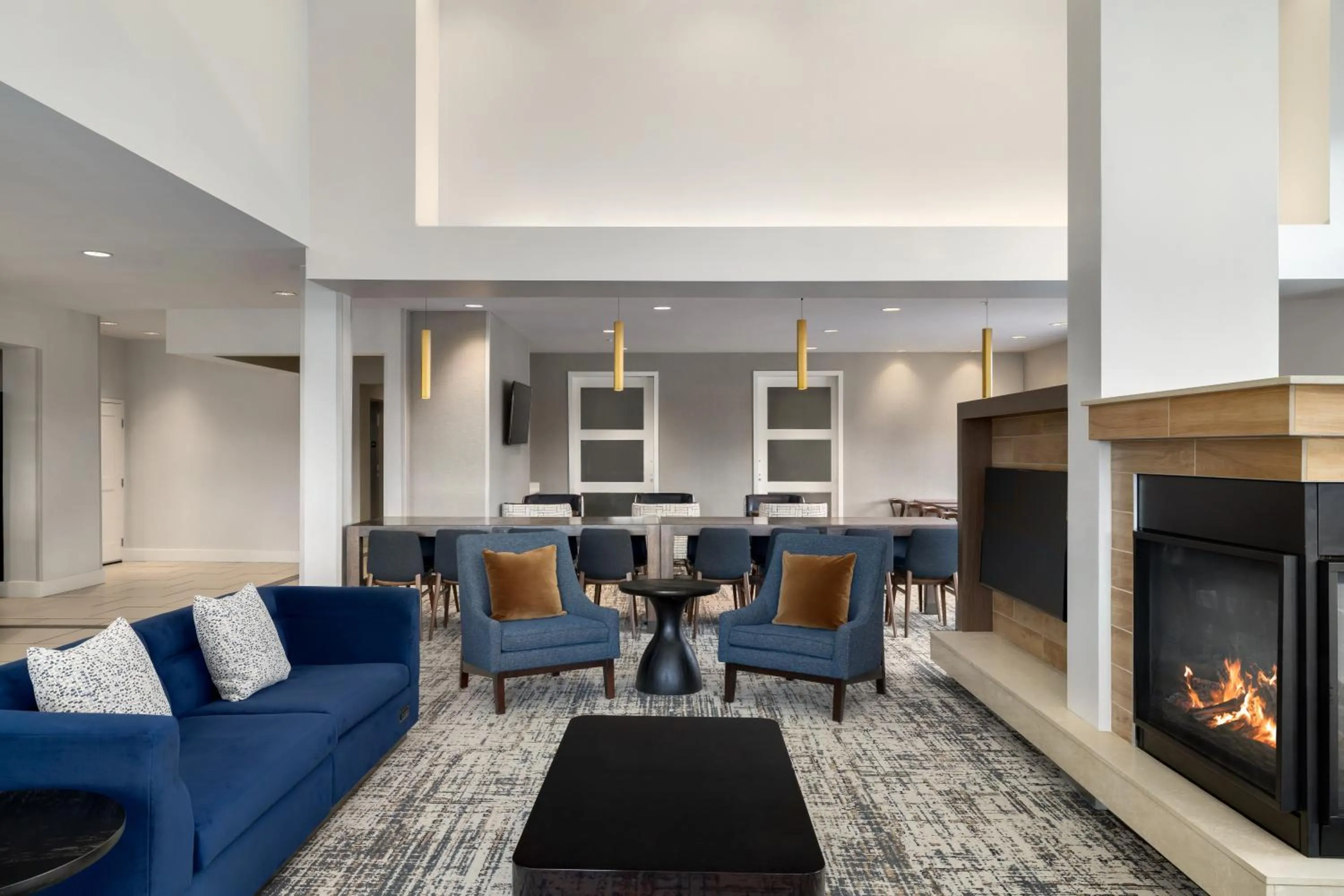 Lobby or reception in Residence Inn by Marriott Jackson The District at Eastover