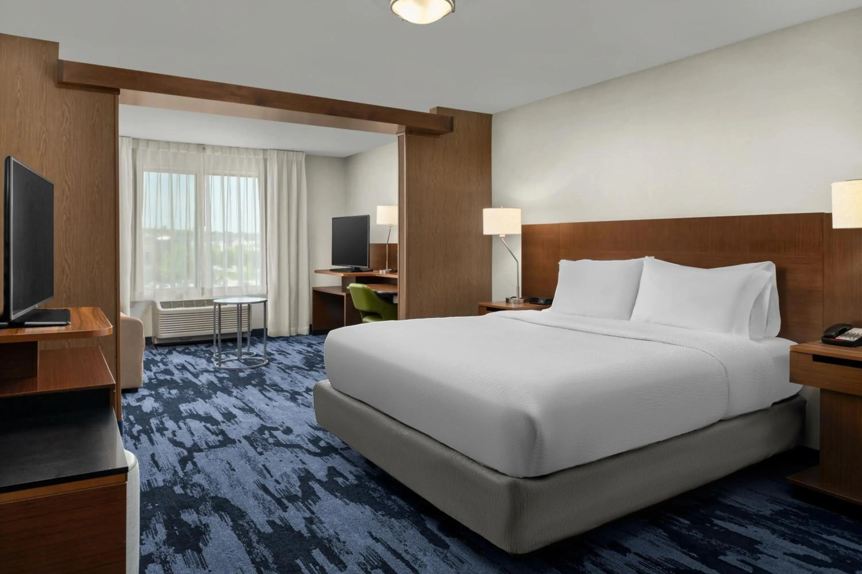 Bedroom, Bed in Fairfield Inn & Suites by Marriott Salt Lake City Midvale