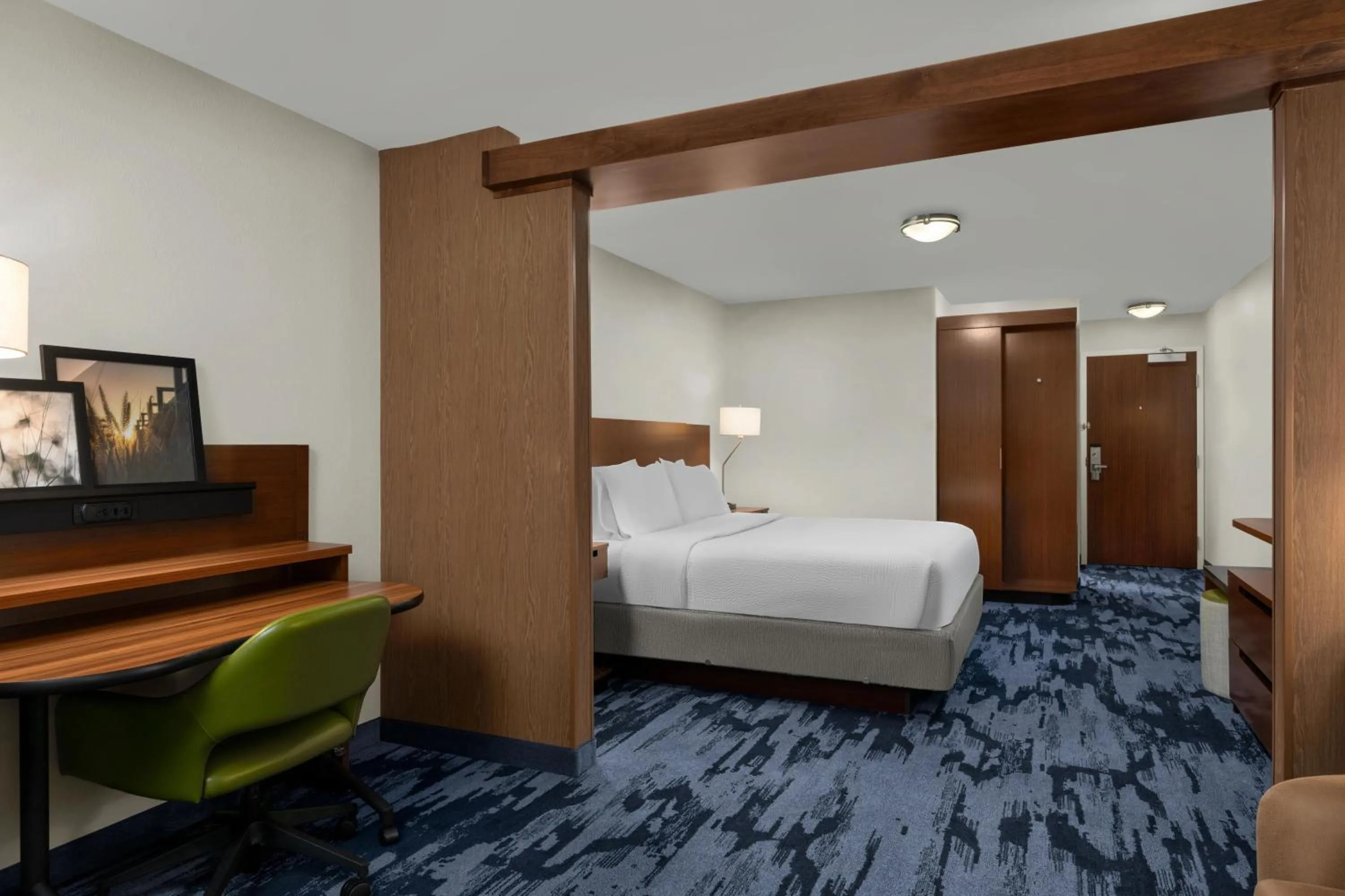 Bedroom, Bed in Fairfield Inn & Suites by Marriott Salt Lake City Midvale