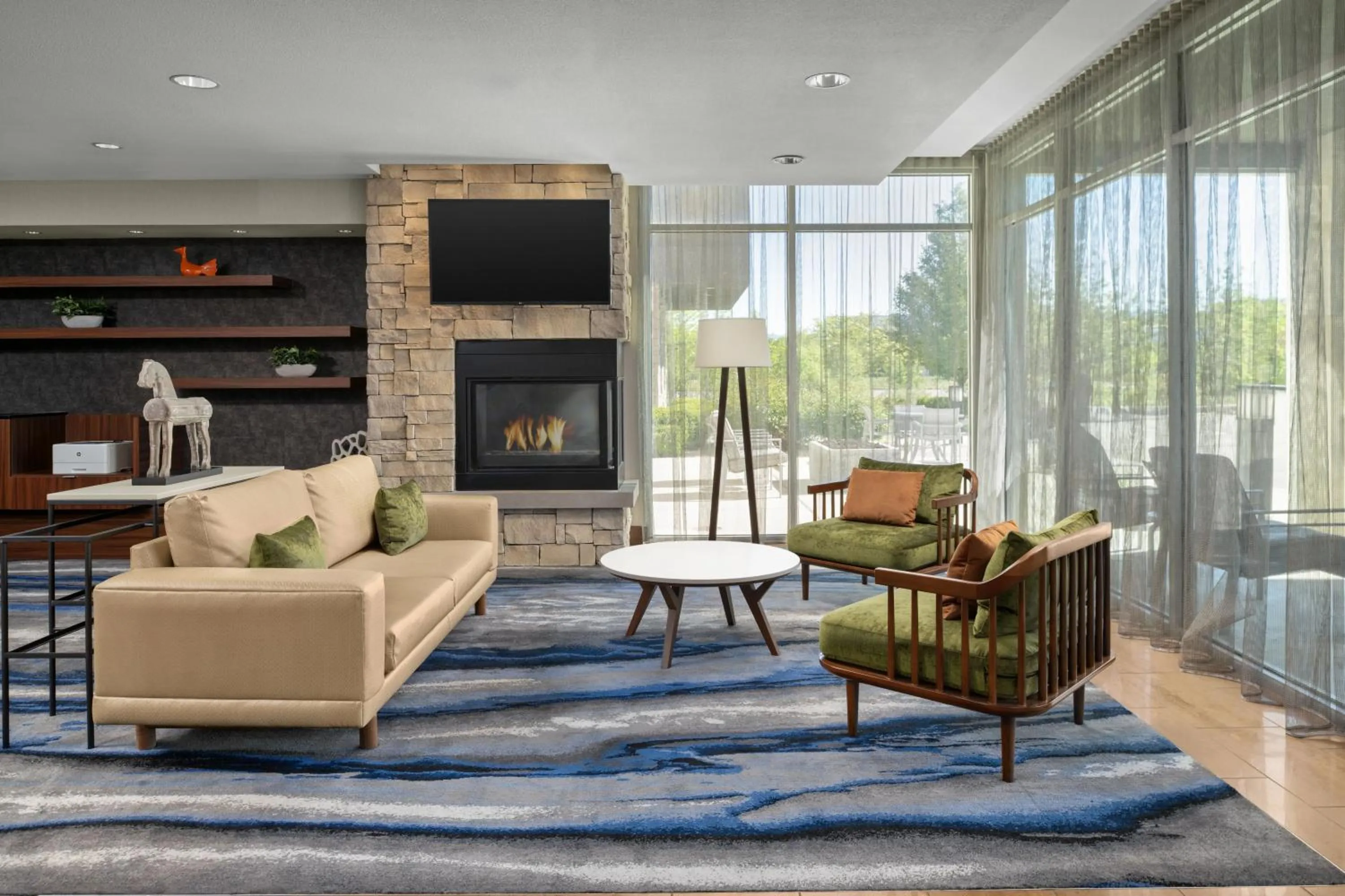 Lobby or reception in Fairfield Inn & Suites by Marriott Salt Lake City Midvale