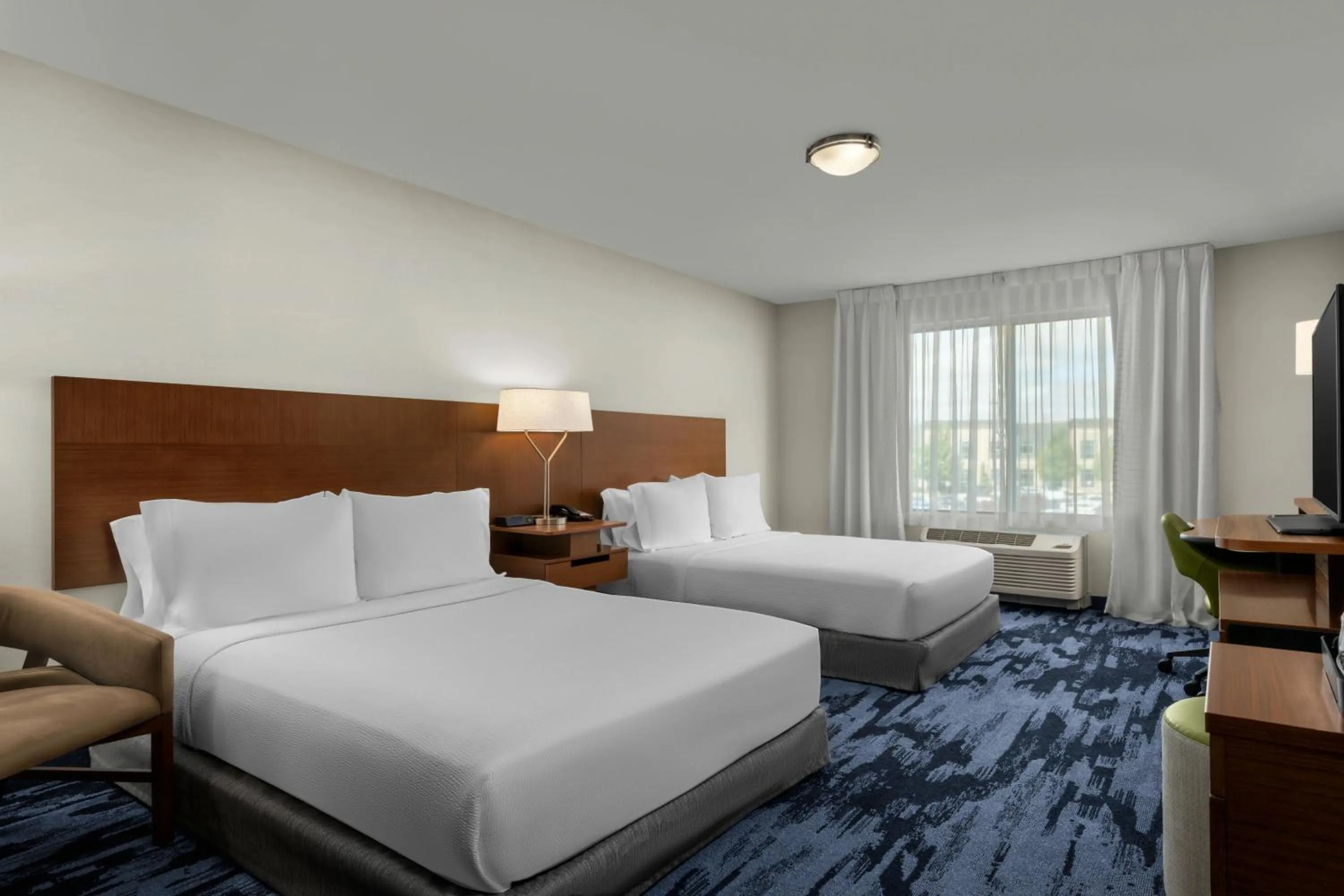 Bedroom, Bed in Fairfield Inn & Suites by Marriott Salt Lake City Midvale