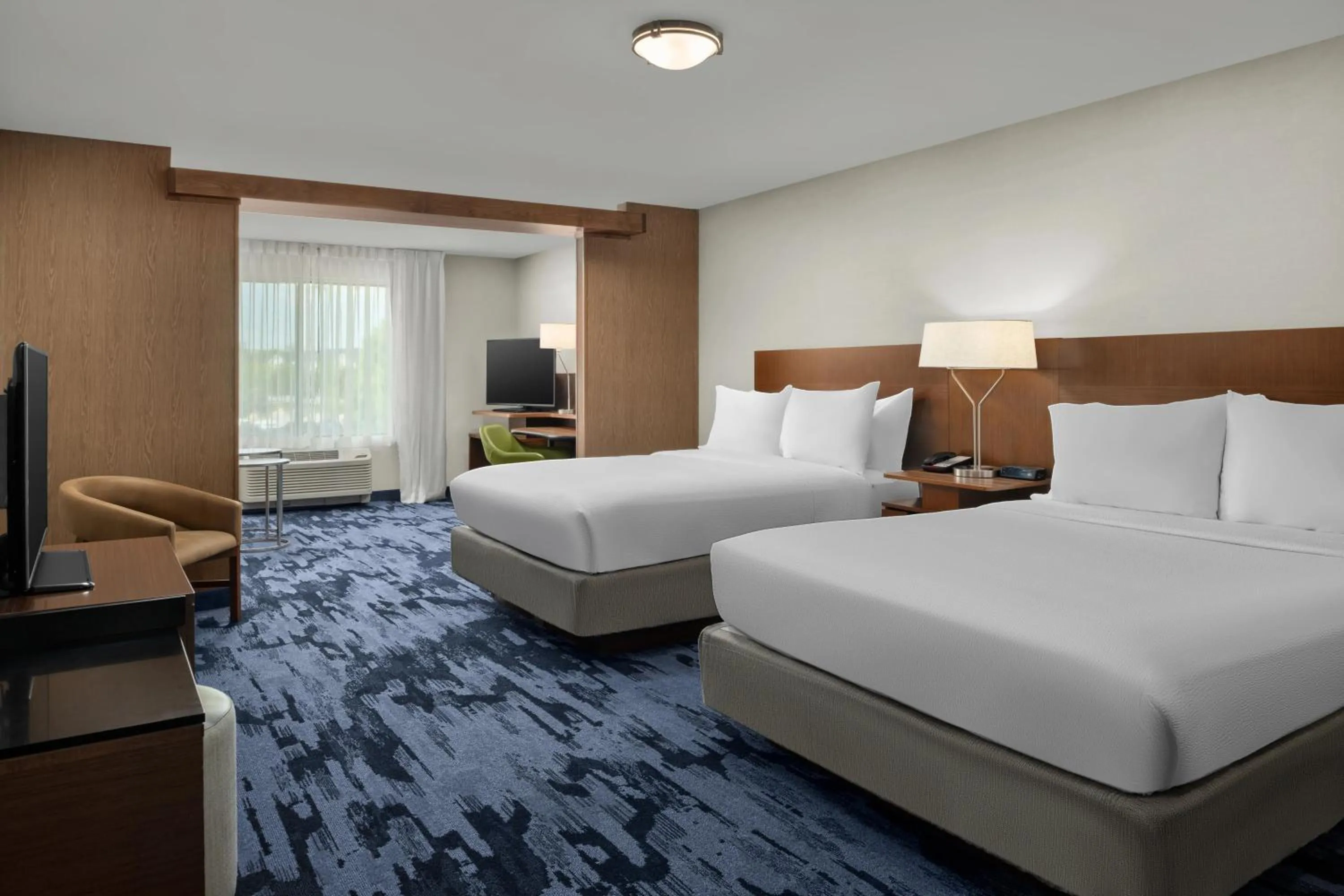 Bedroom, Bed in Fairfield Inn & Suites by Marriott Salt Lake City Midvale