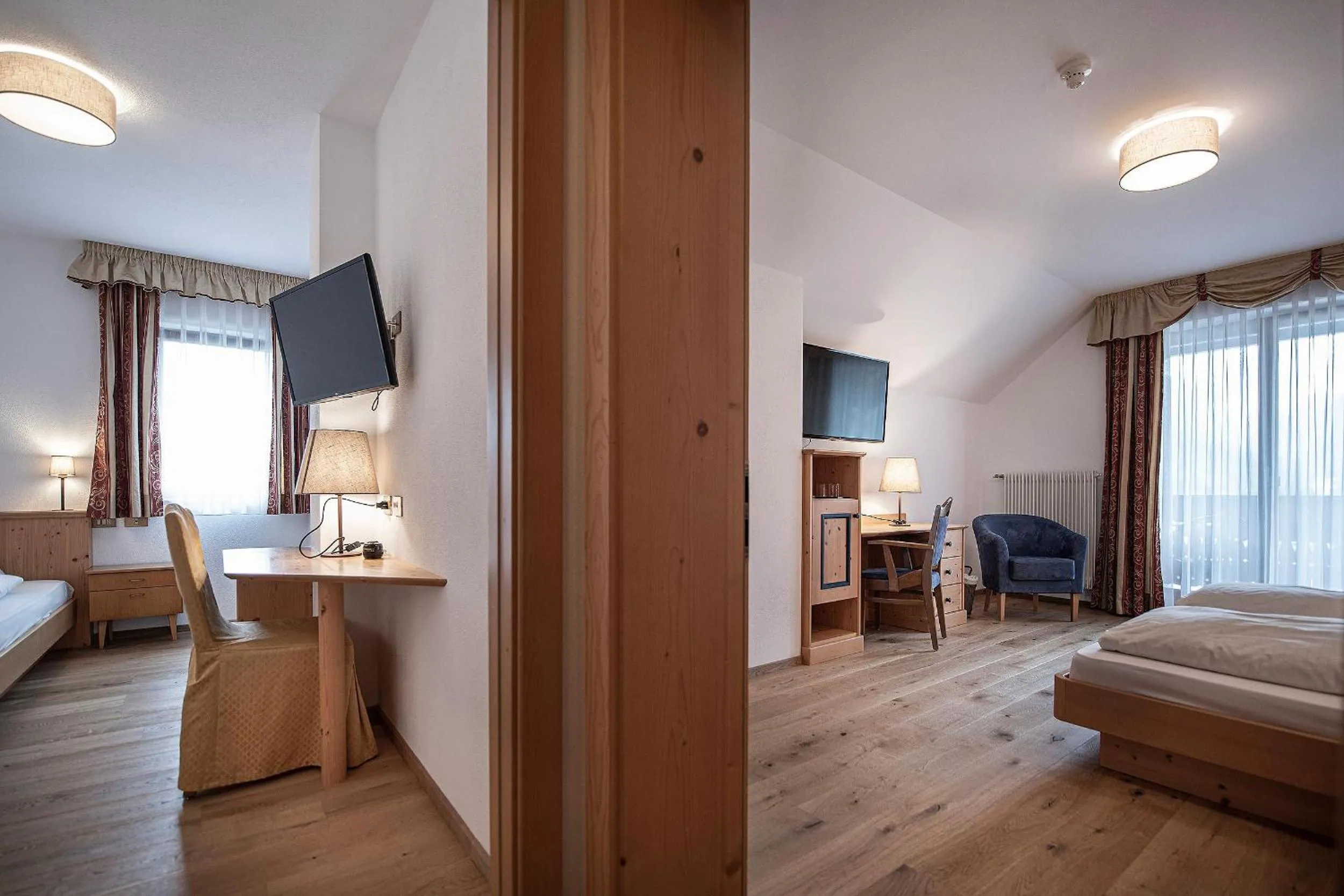 Bed in Hotel Cristallo