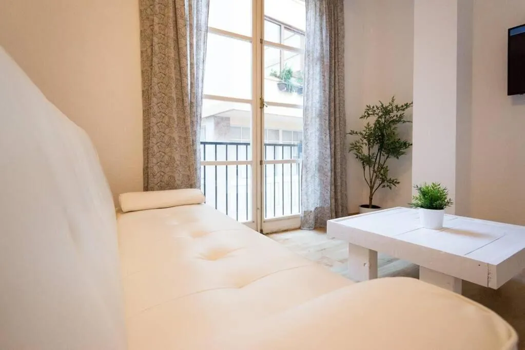 Bed in Cathedral Suites