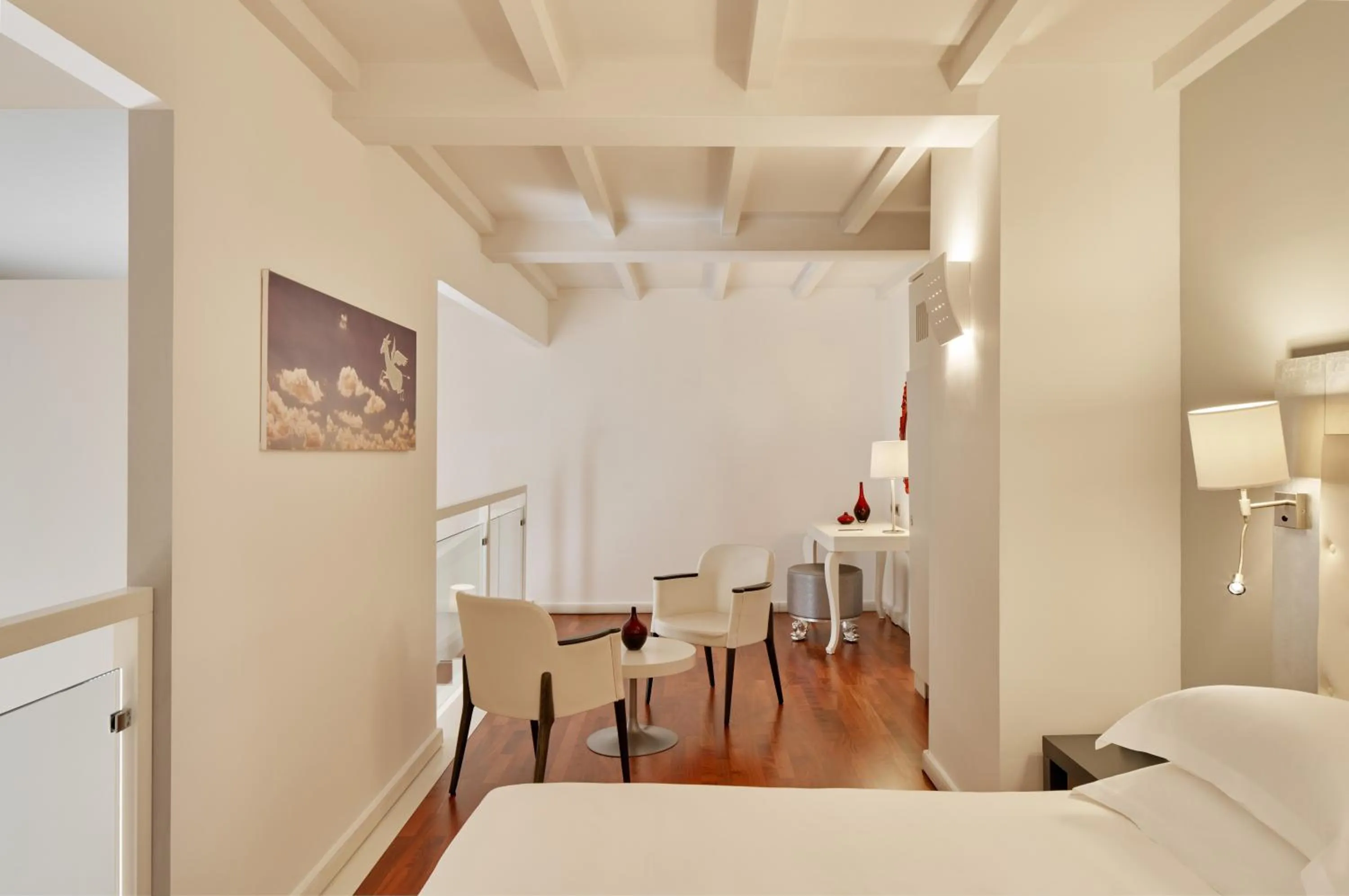 Bedroom, Bed in Palazzo Caracciolo Naples