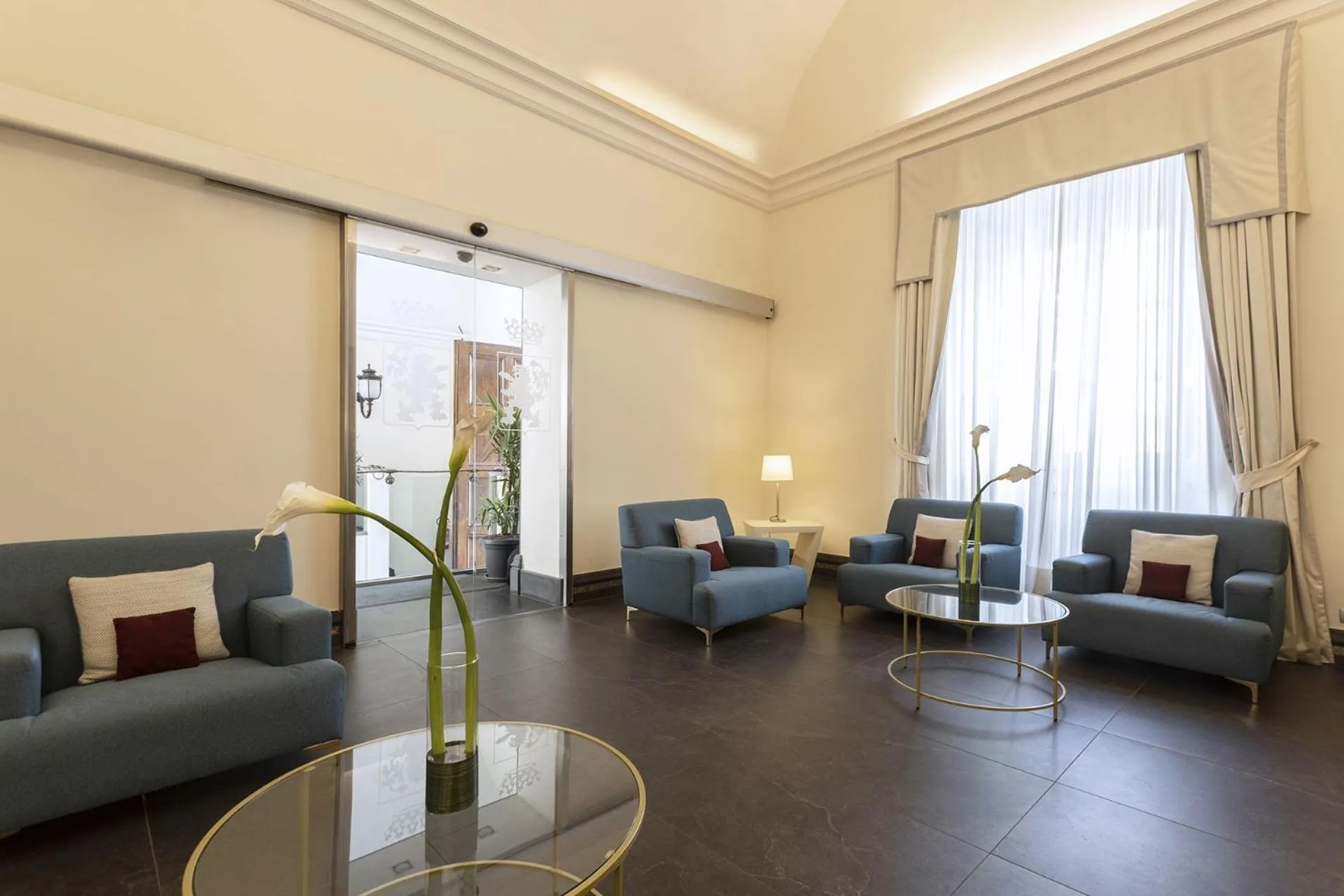 Lobby or reception in Palazzo Caracciolo Naples