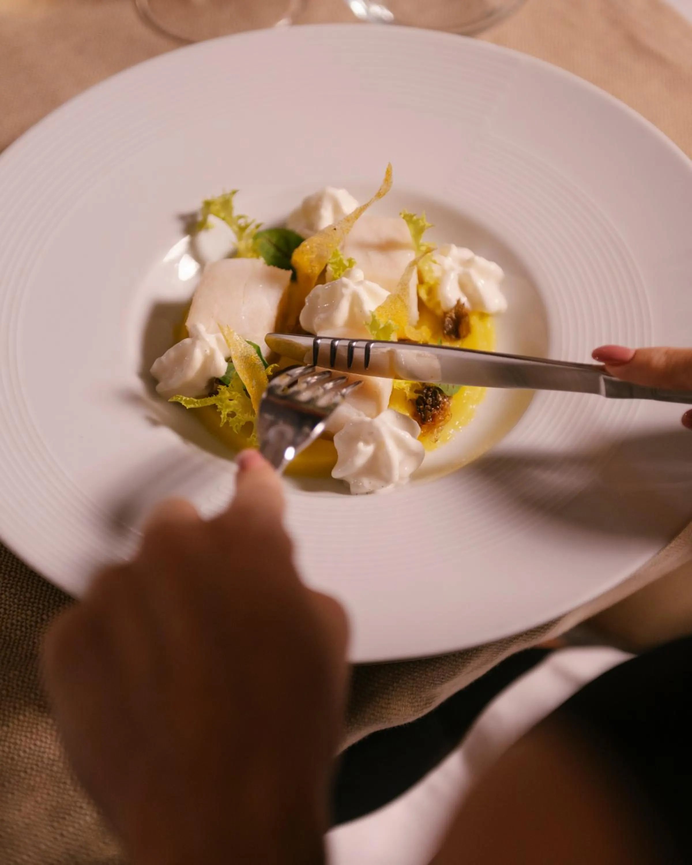 Restaurant/places to eat in Palazzo Caracciolo Naples