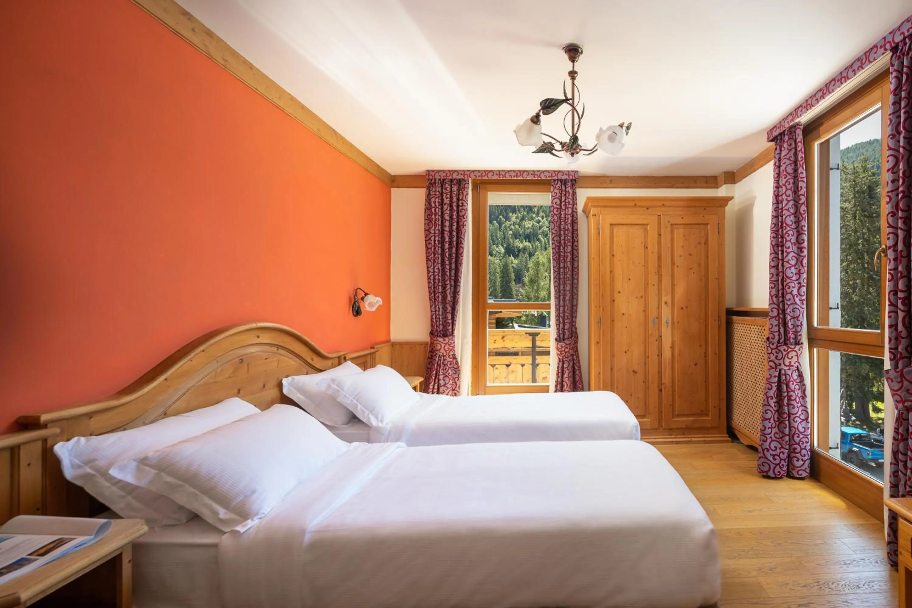 Bed in Hotel Splendid