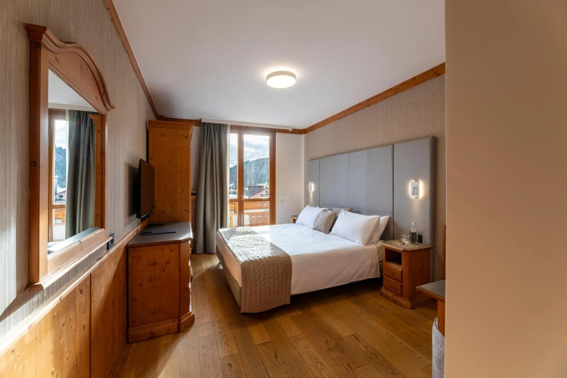 Bed in Hotel Splendid