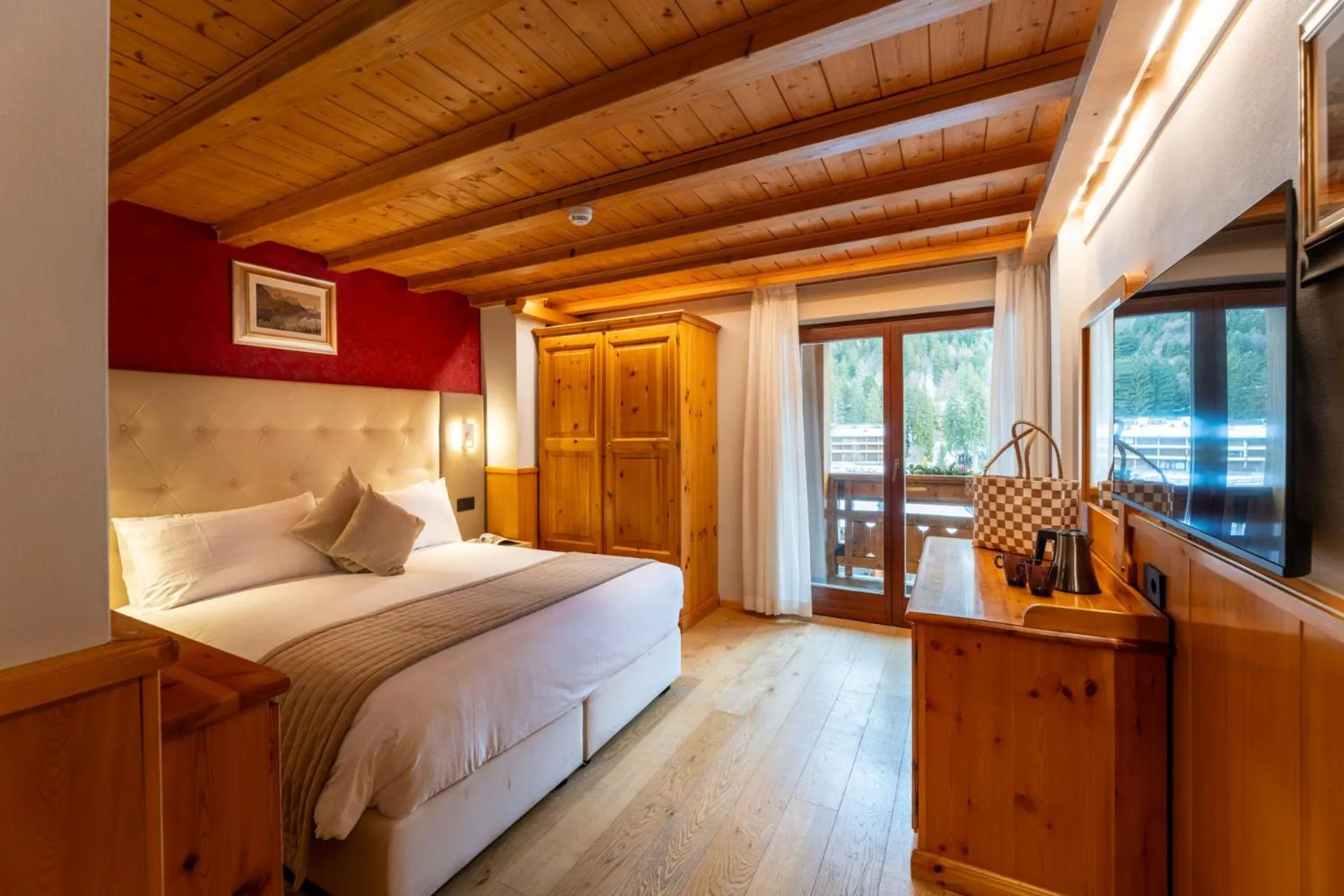 Bed in Hotel Splendid