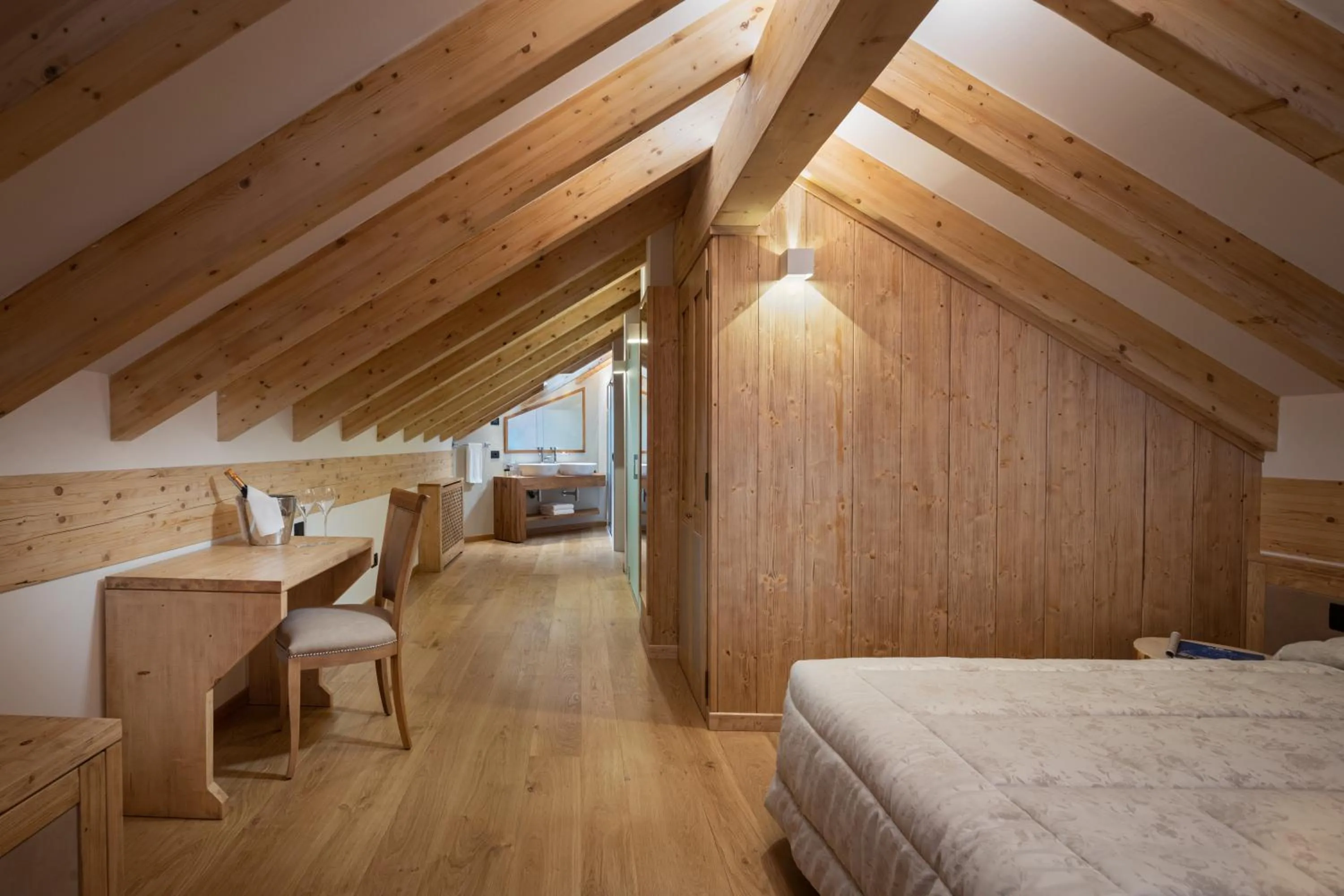 Bed in Hotel Splendid