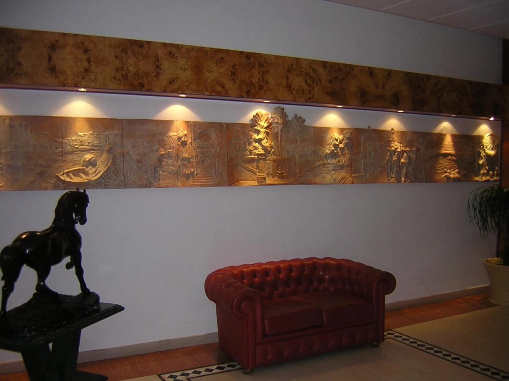 Seating area in Hotel Daniela