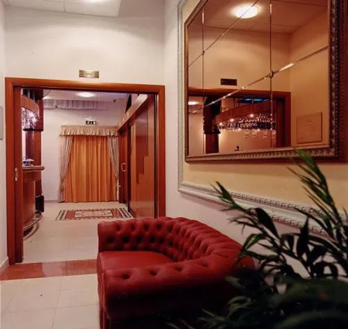 Seating area in Hotel Daniela