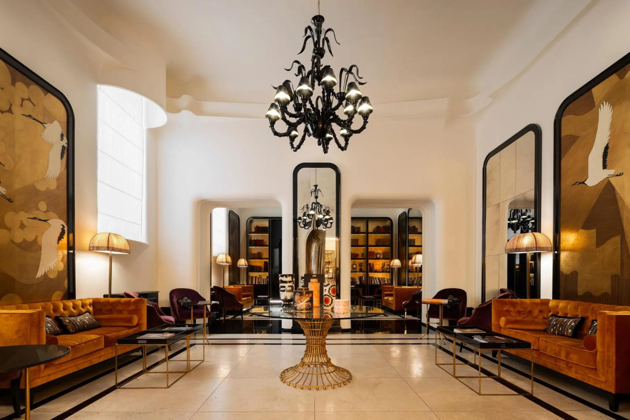 Lobby or reception in Palazzo Ripetta