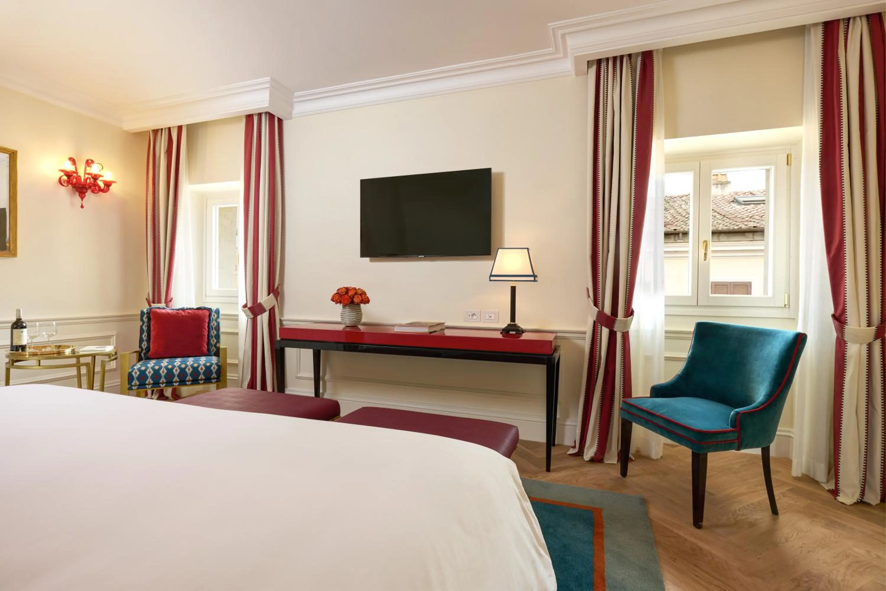 City view, Bed in Palazzo Ripetta