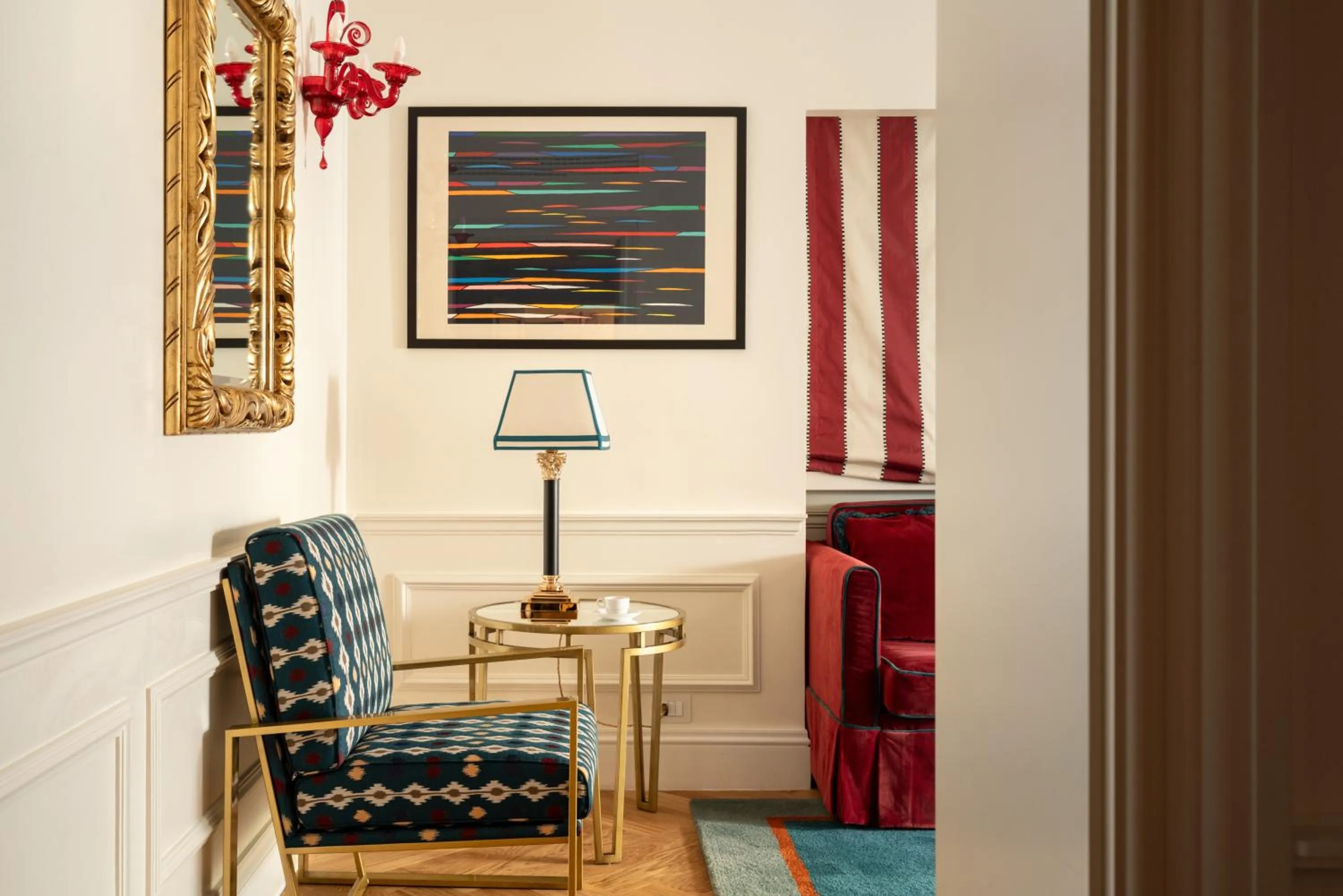 Decorative detail in Palazzo Ripetta