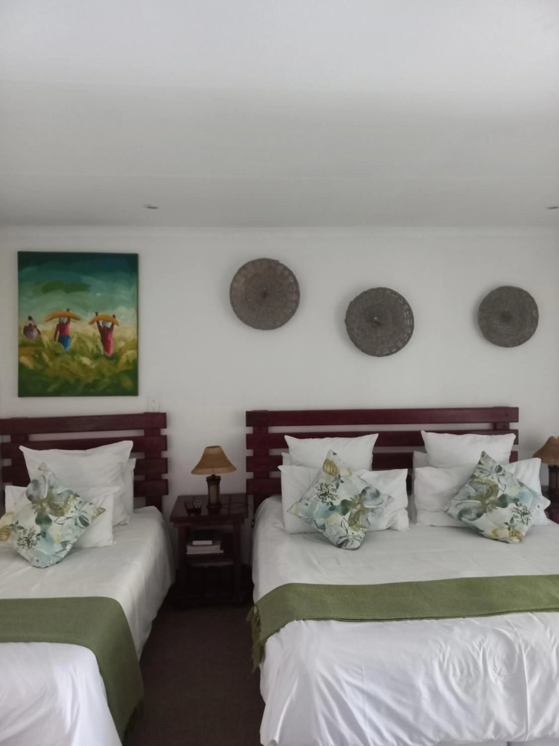 Bed in J'Cups Guest House