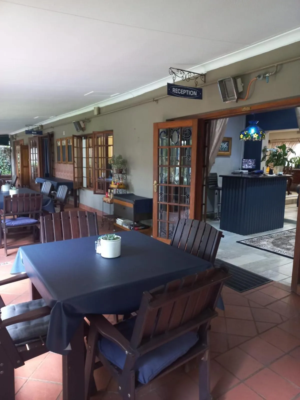 Lobby or reception in J'Cups Guest House