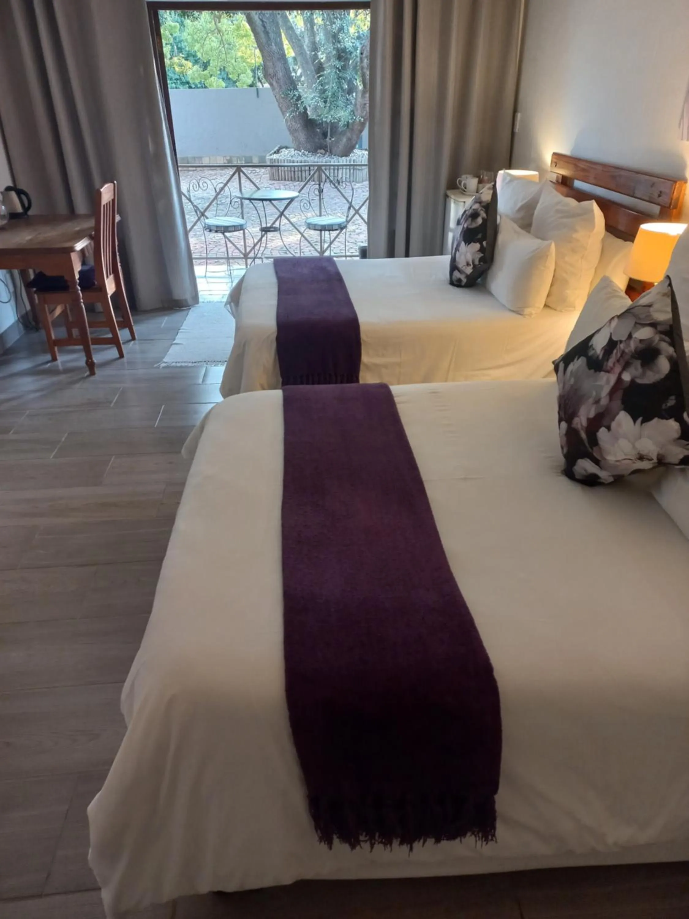 Bed in J'Cups Guest House