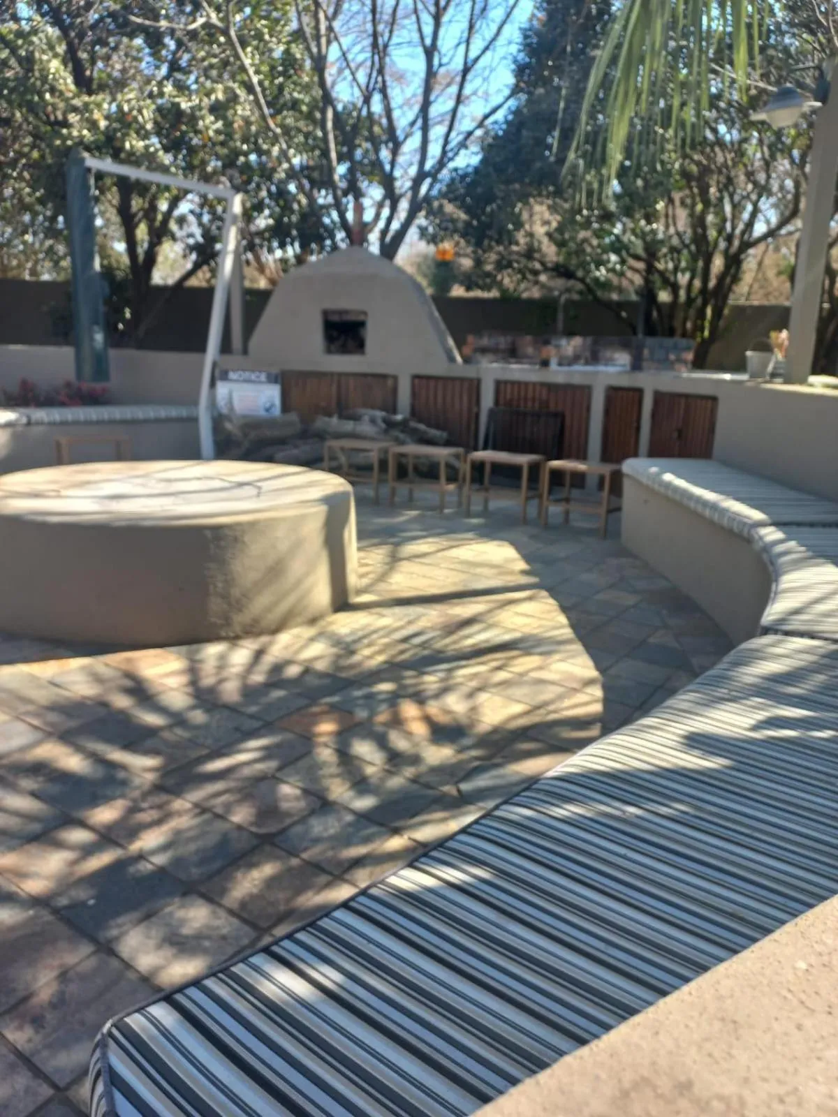 BBQ facilities in J'Cups Guest House