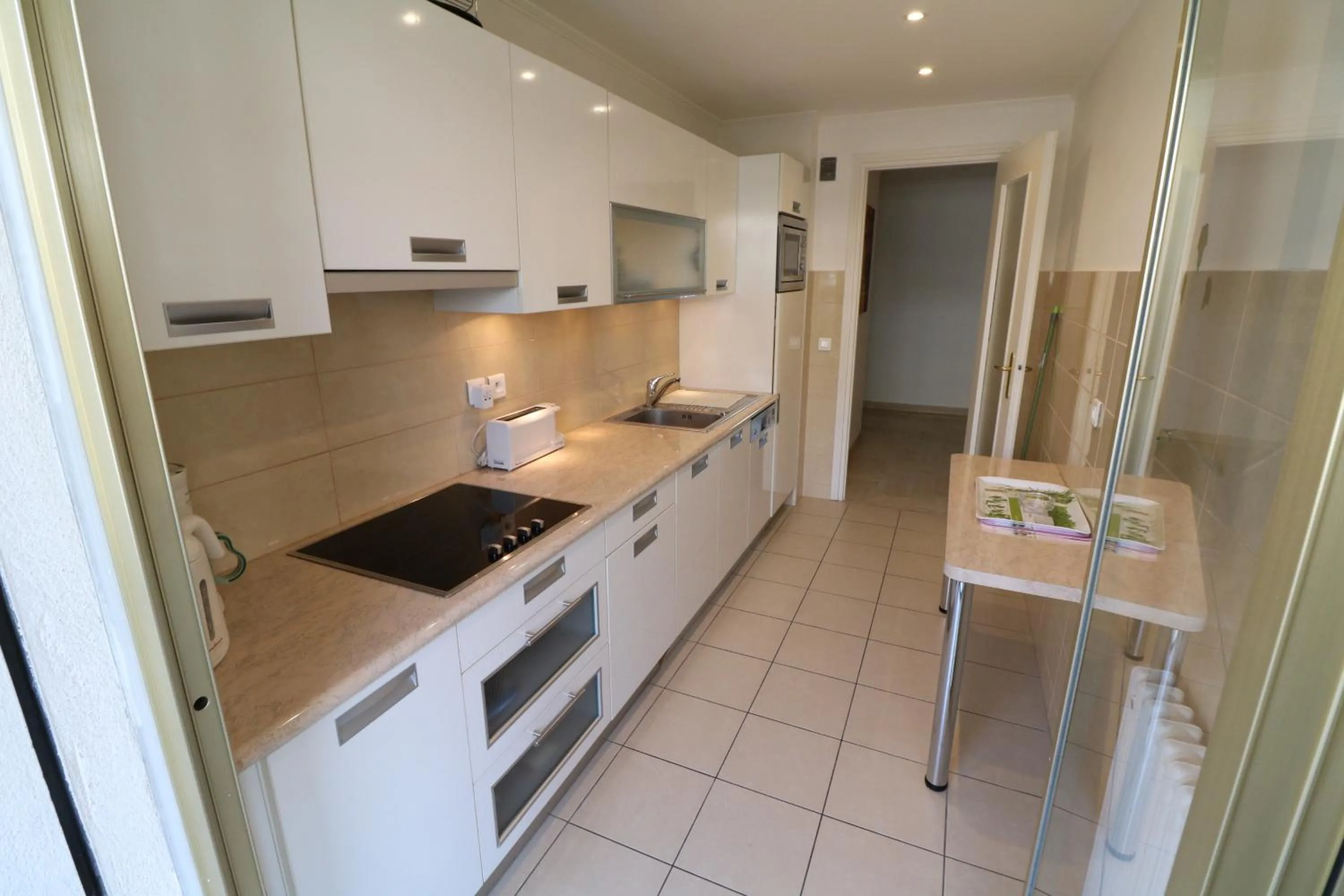 Coffee/tea facilities in 2 bedroom & studio Palais Royal 2 mins from Croisette and Carlton
