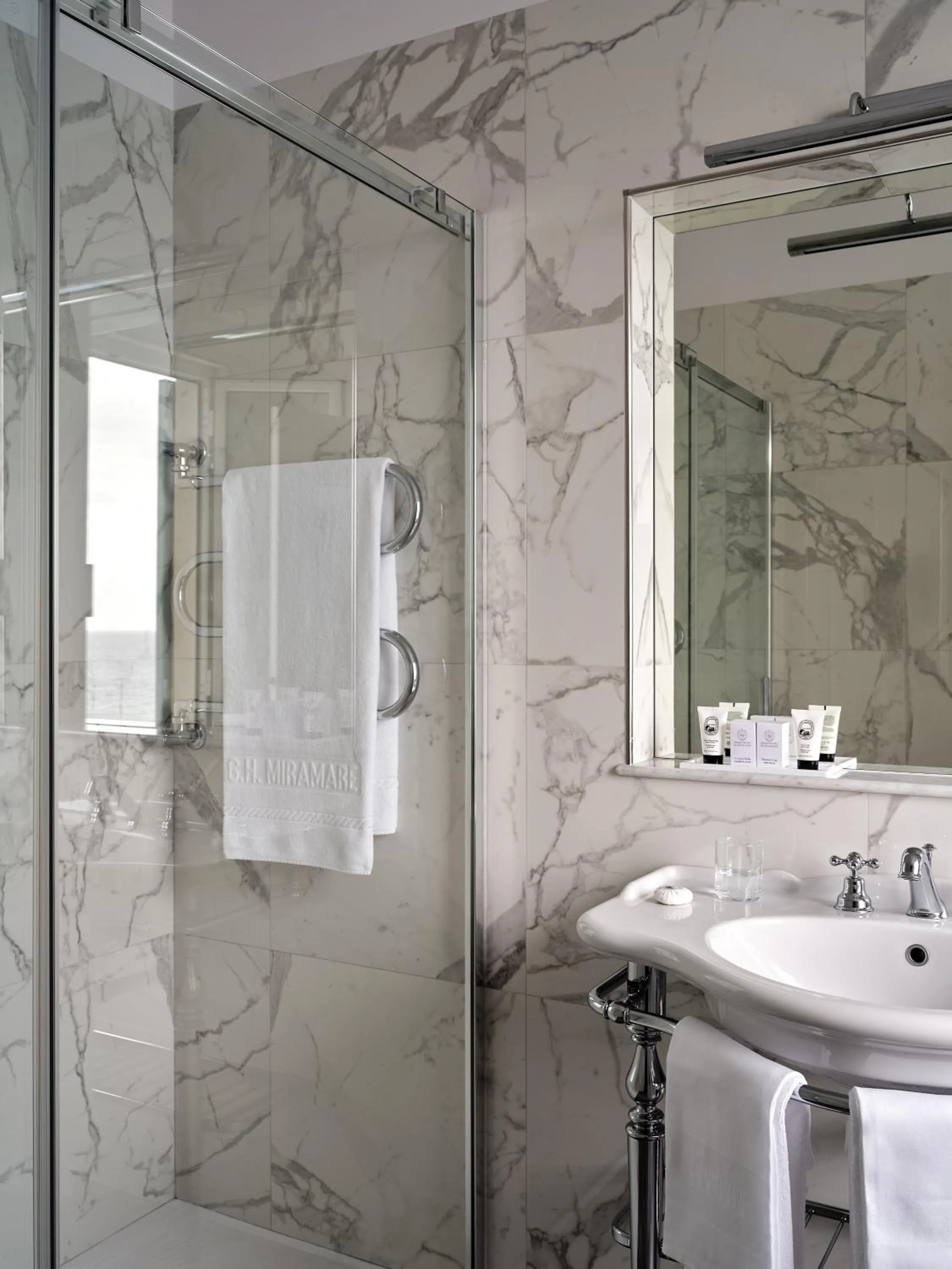 Bathroom in Grand Hotel Miramare