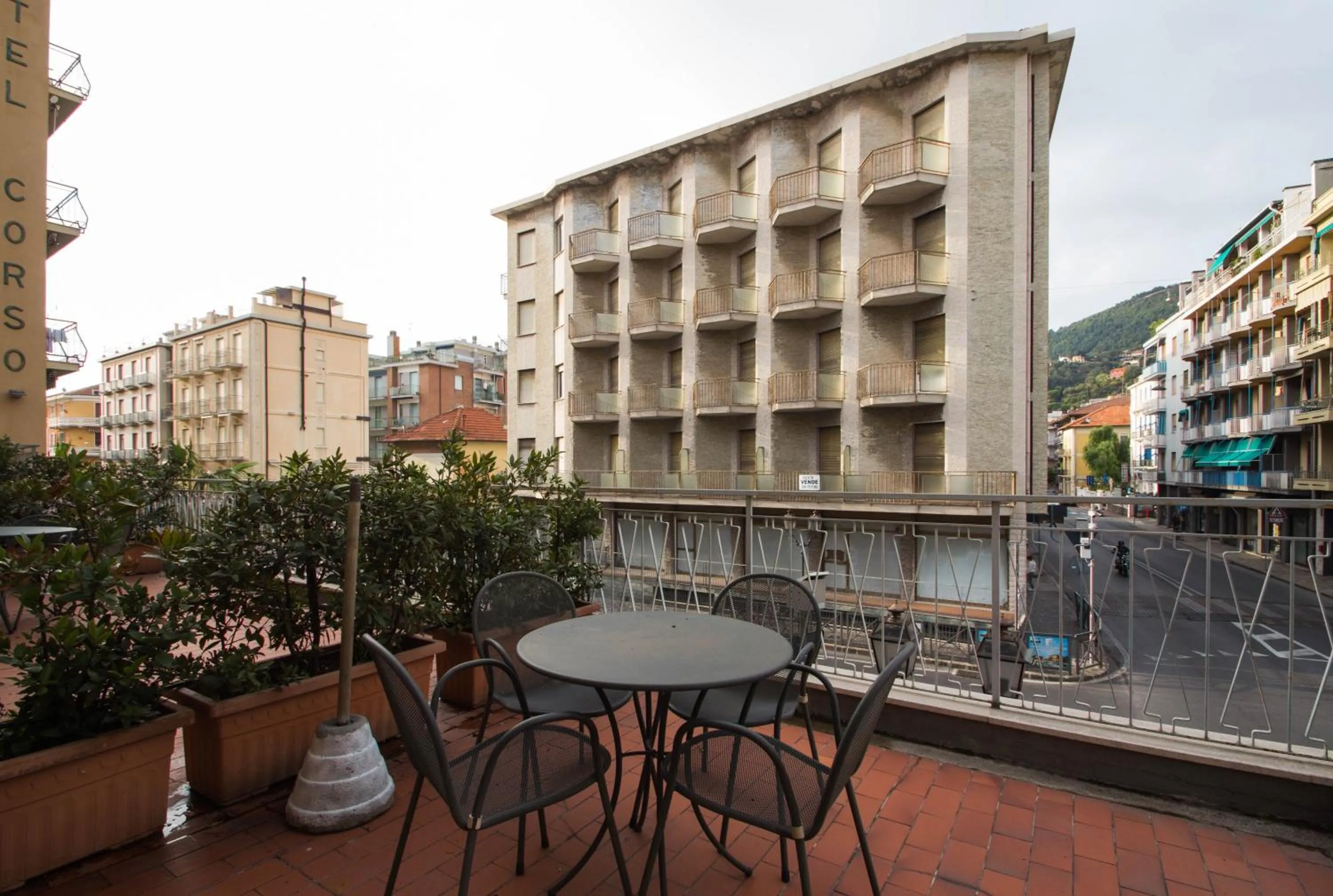 Balcony/Terrace in Hotel Corso Alaxi Hotels