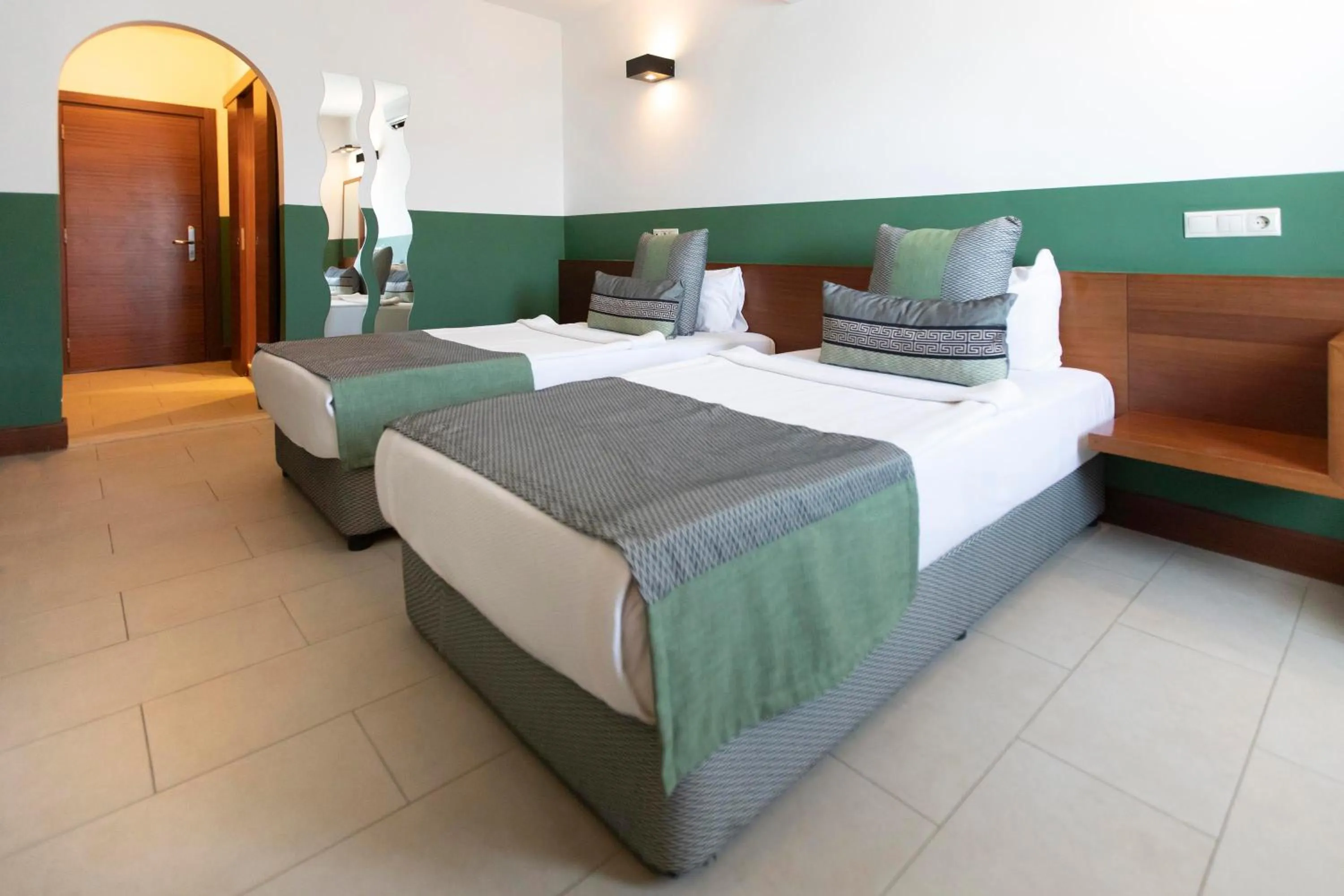 Bed in Manastir Hotel & Suites