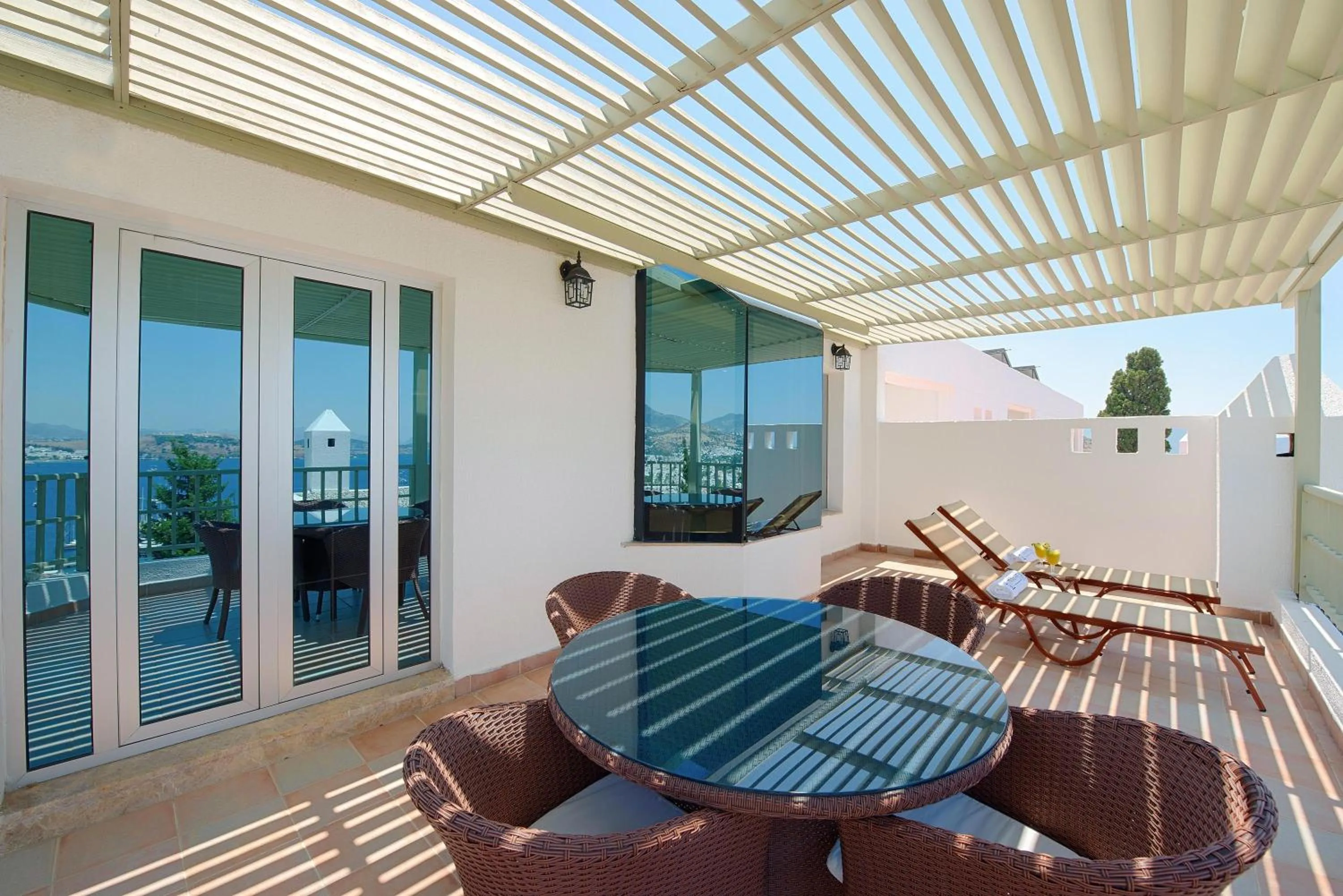 Balcony/Terrace in Manastir Hotel & Suites