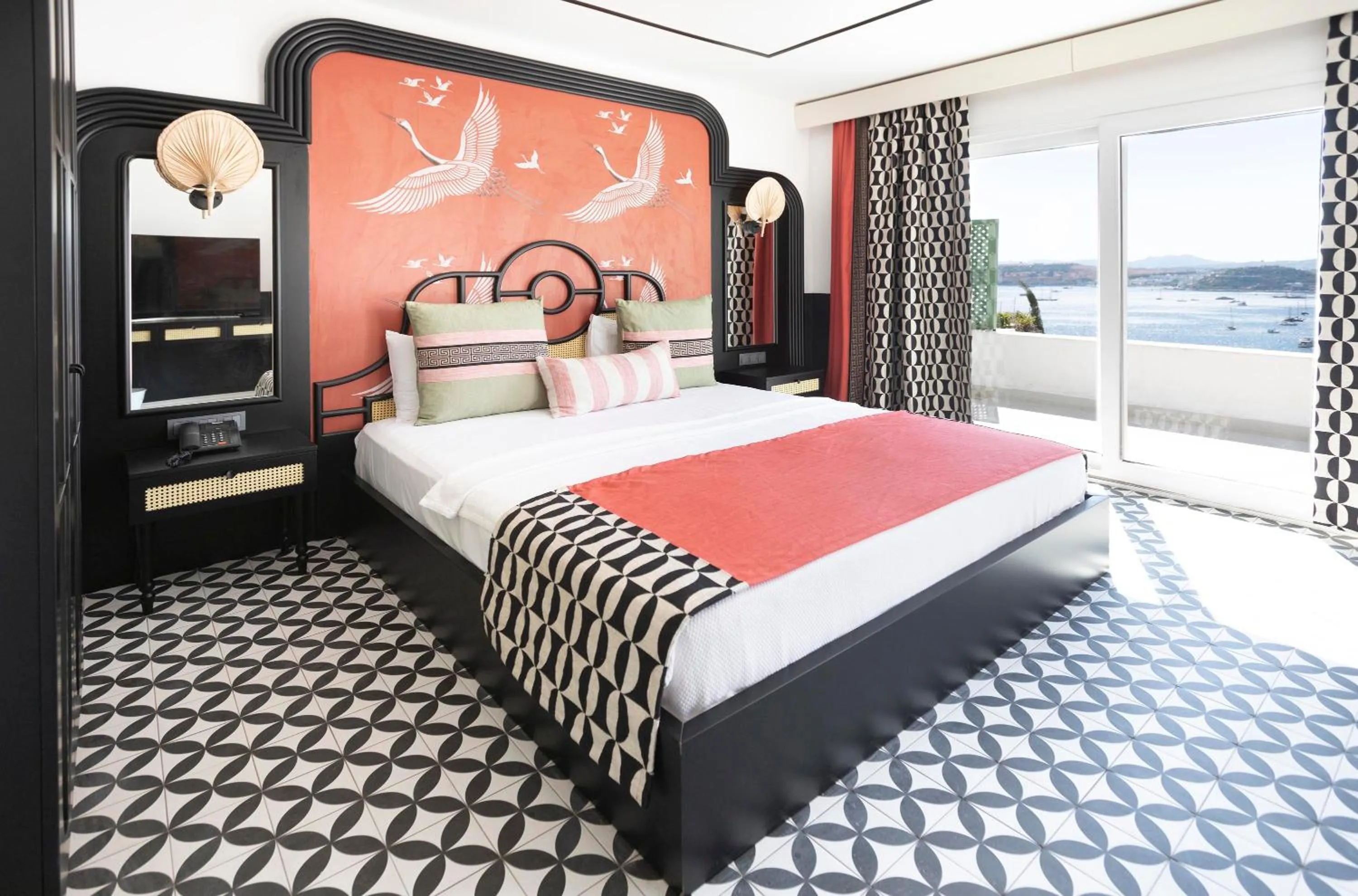 Bed in Manastir Hotel & Suites