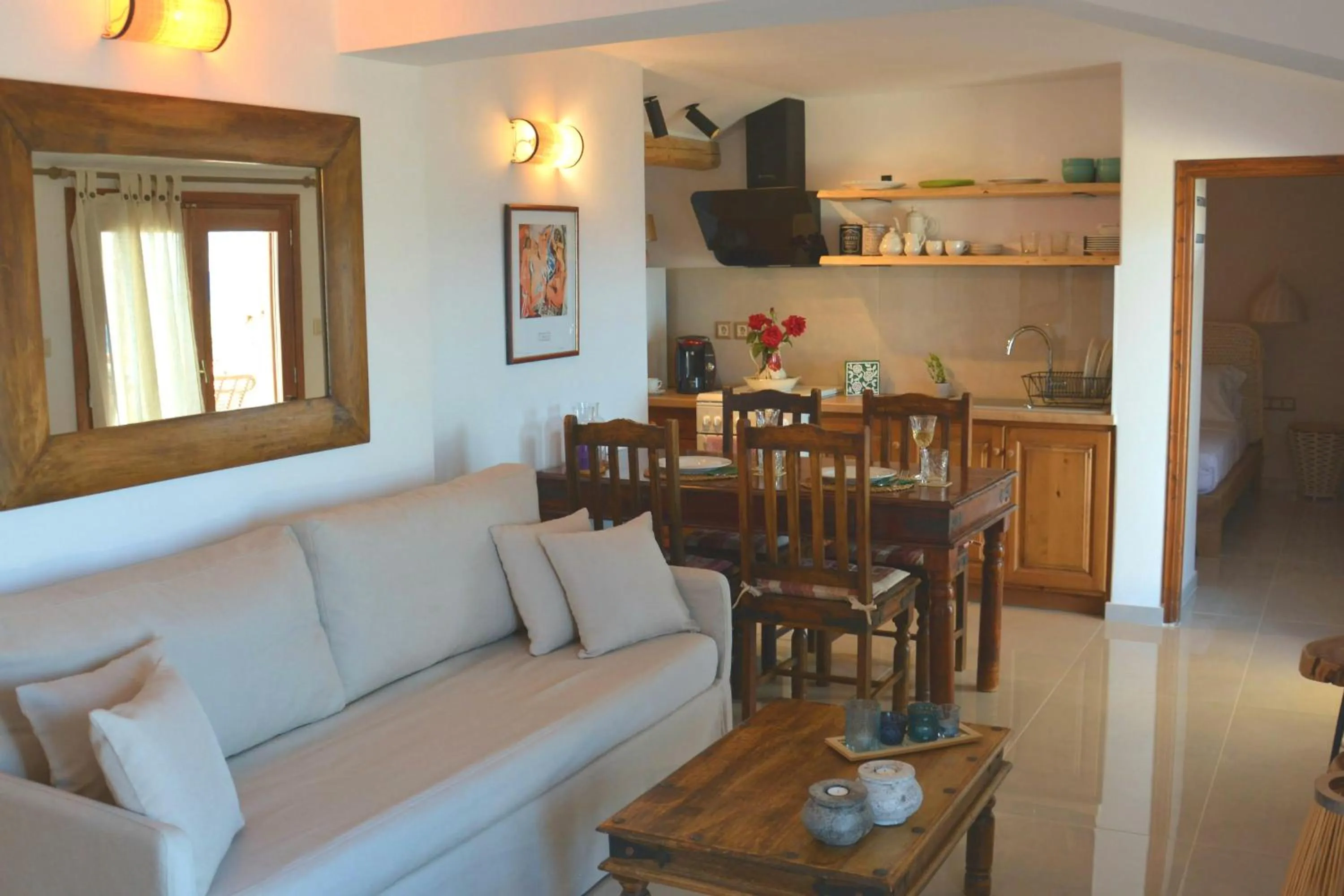 Living room in Sunrise Hotel