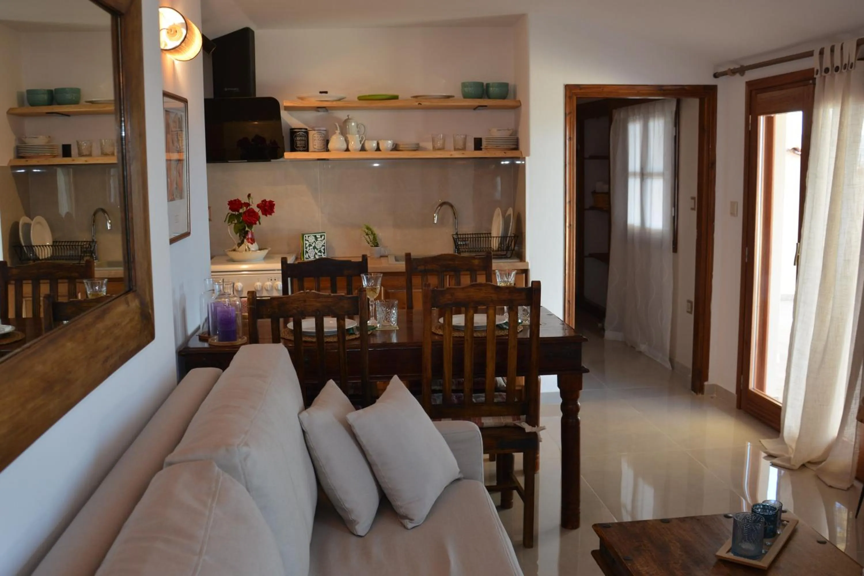 Living room in Sunrise Hotel