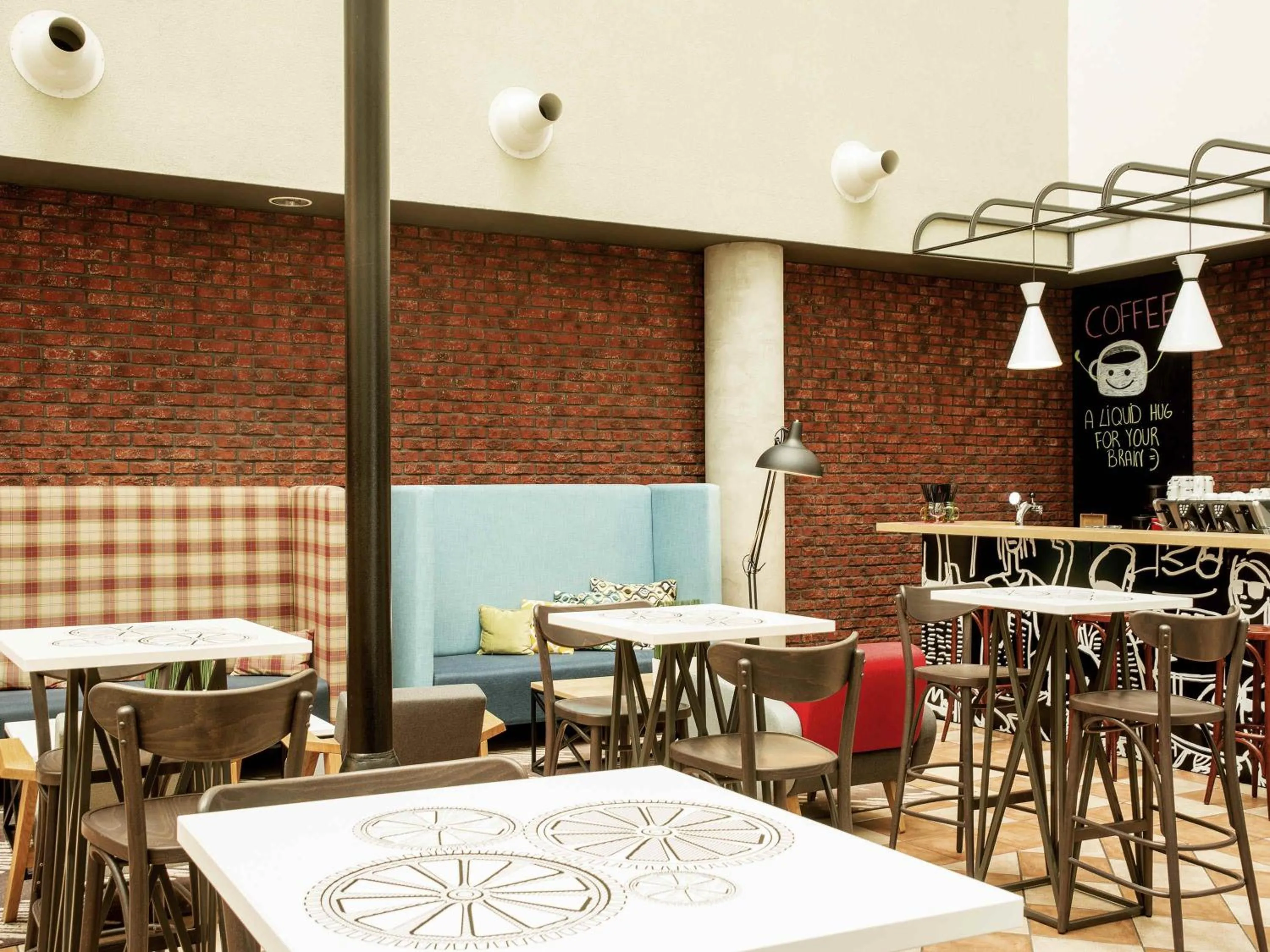 Lounge or bar in Hotel Ibis Łódź Centrum