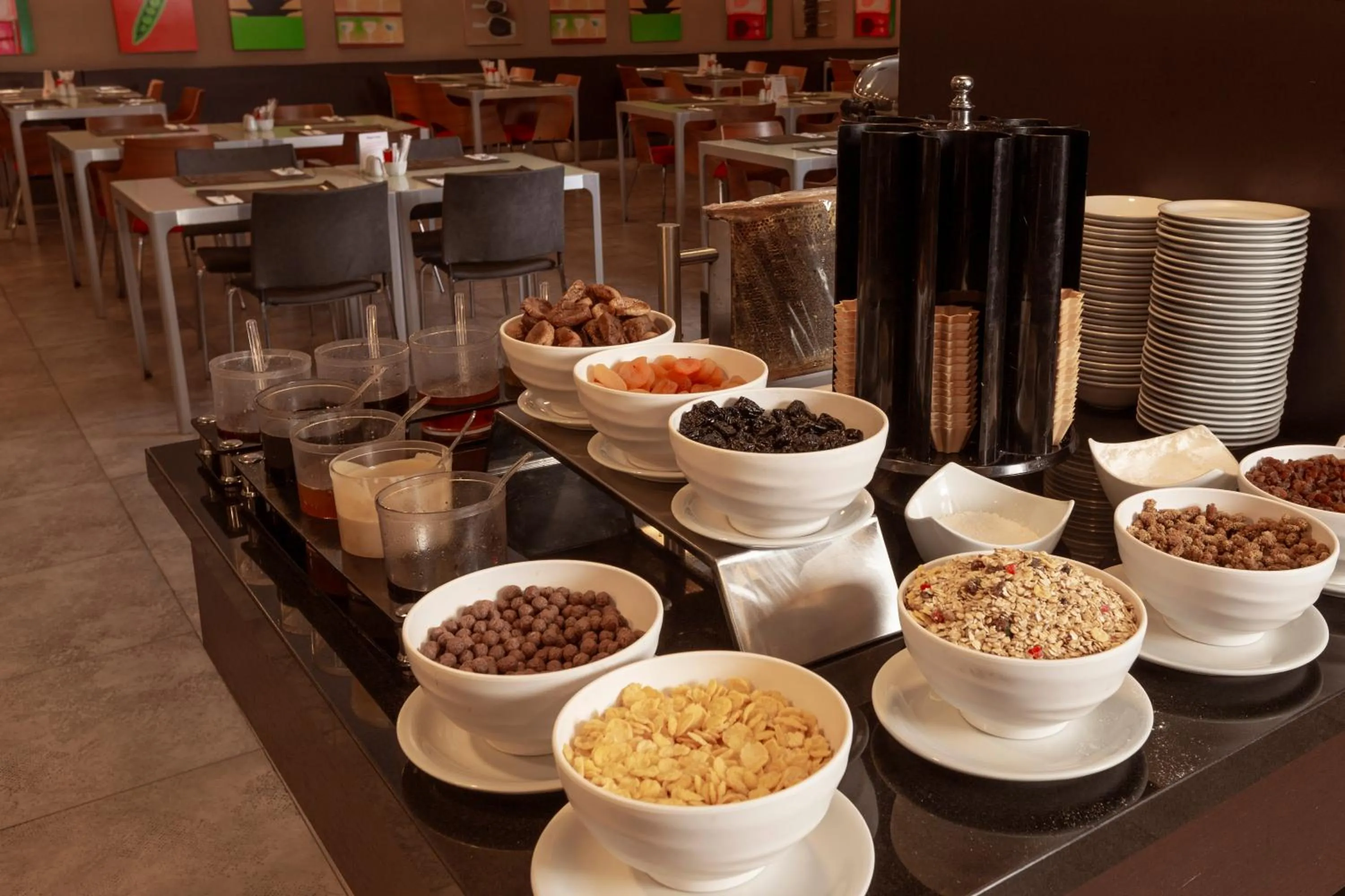 Buffet breakfast in Nippon Hotel