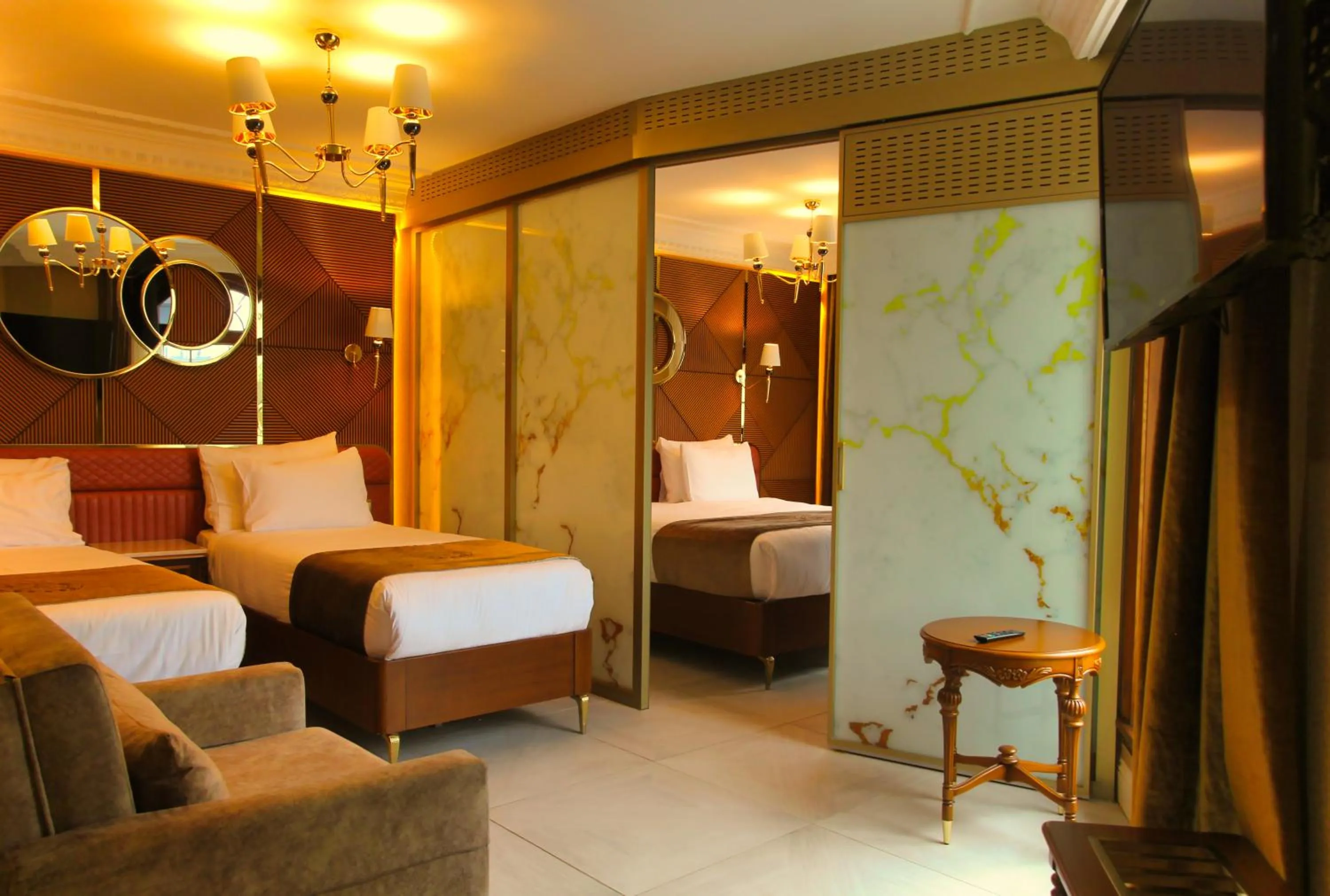 Photo of the whole room, Bed in Wyndham Istanbul Old City