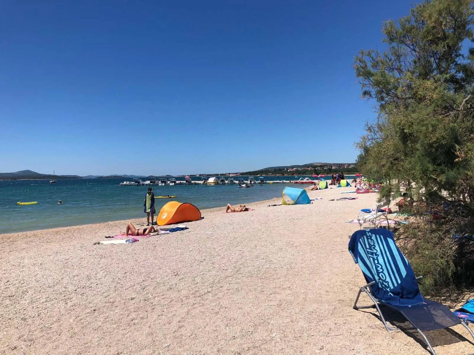 Beach in Apartments Perla