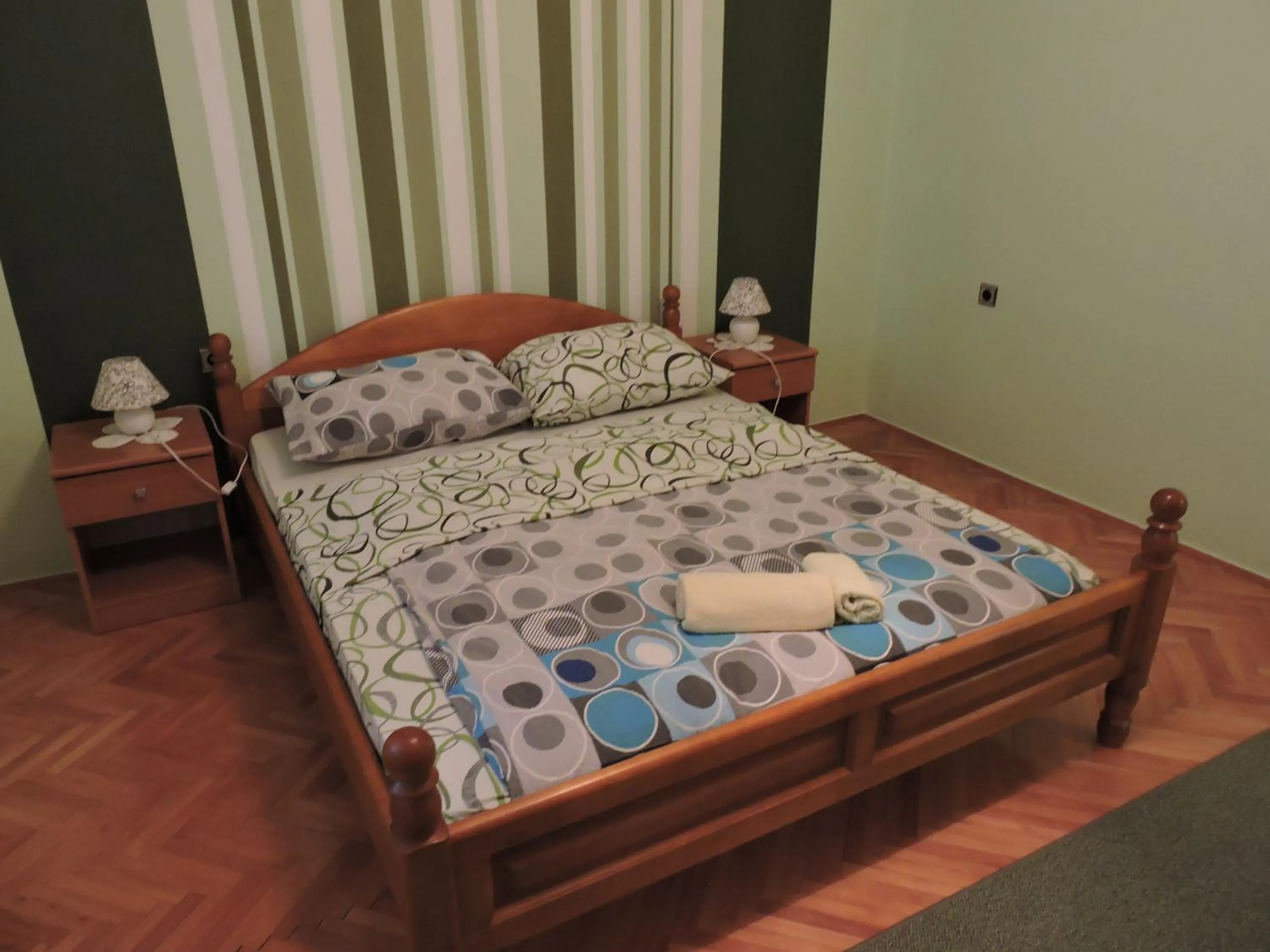 Bedroom, Bed in Apartments Perla
