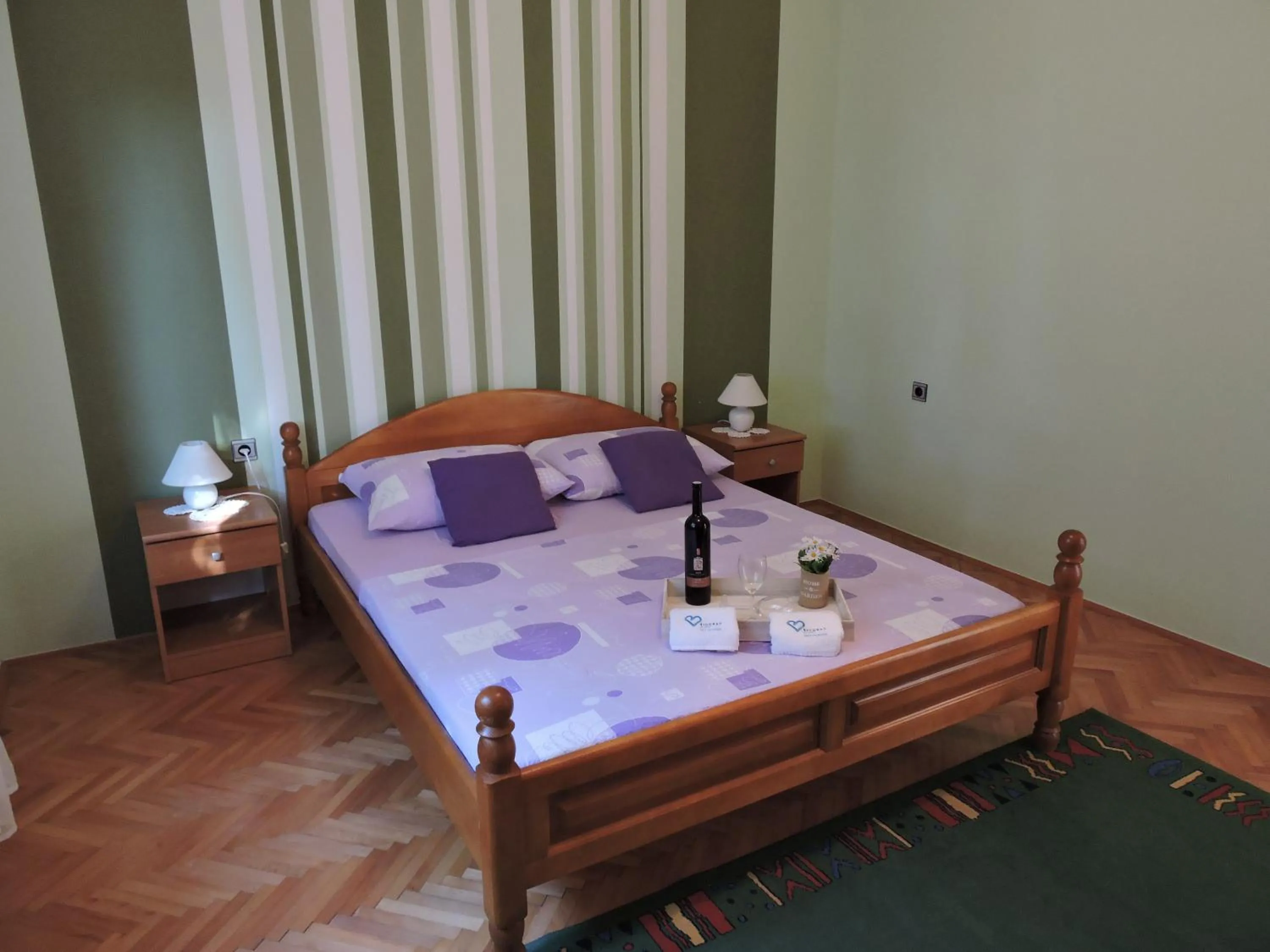 Bedroom, Bed in Apartments Perla