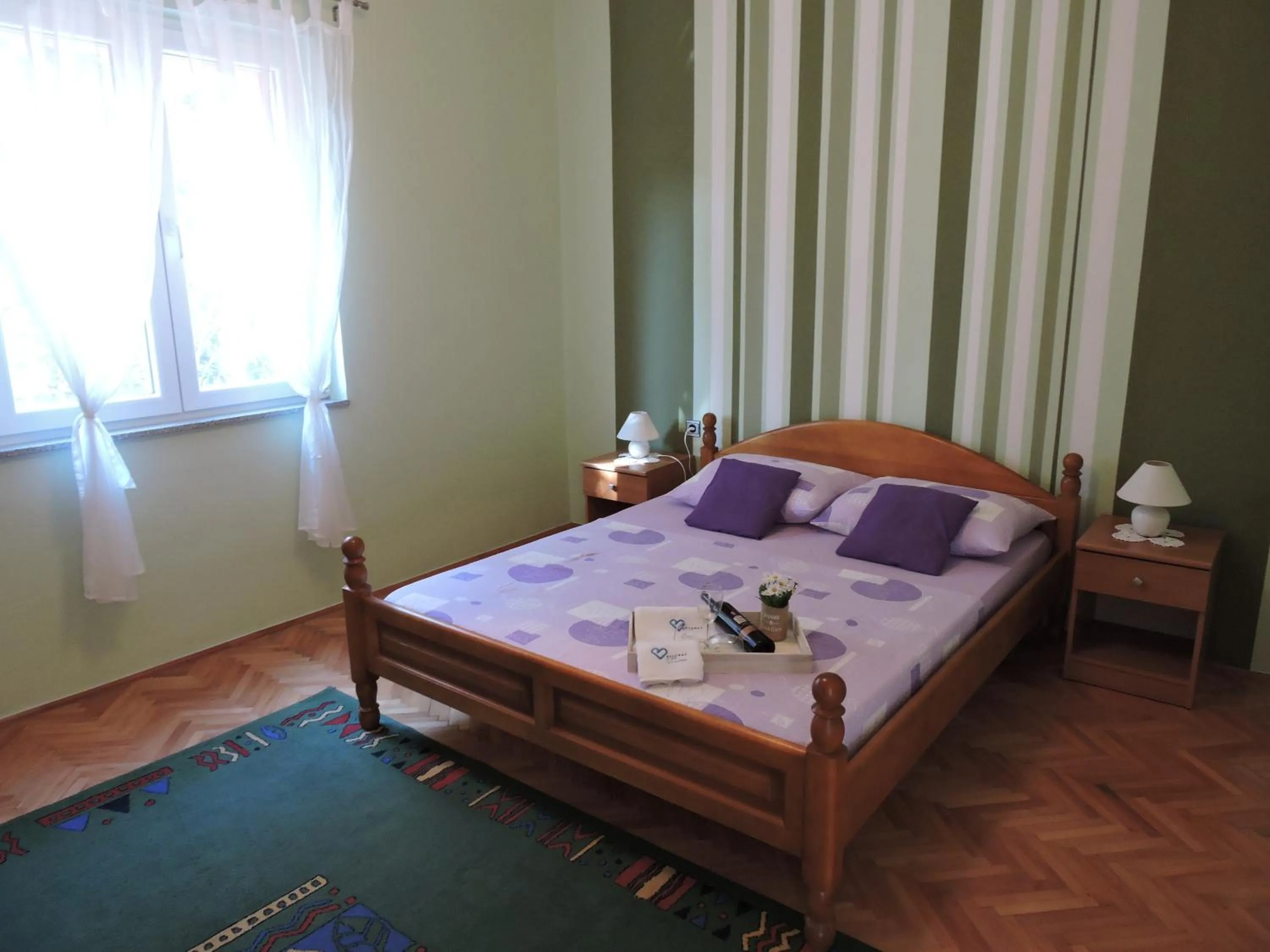 Bedroom, Bed in Apartments Perla