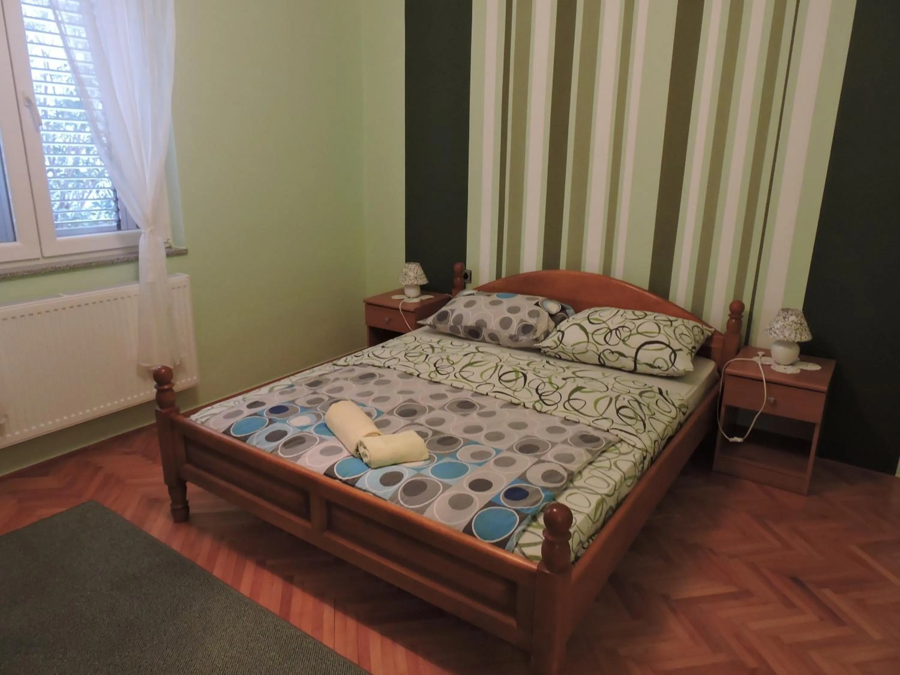 Bedroom, Bed in Apartments Perla