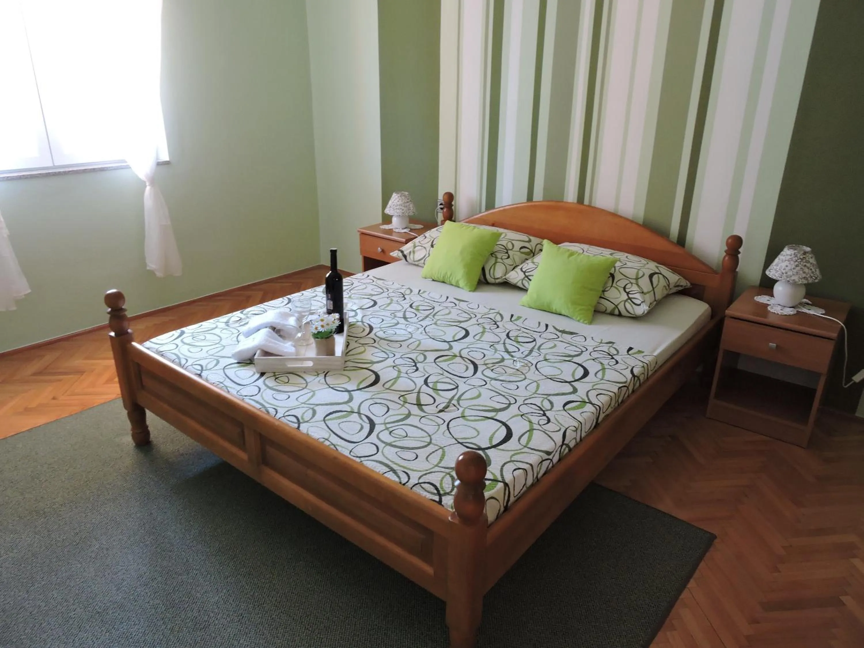 Bedroom, Bed in Apartments Perla