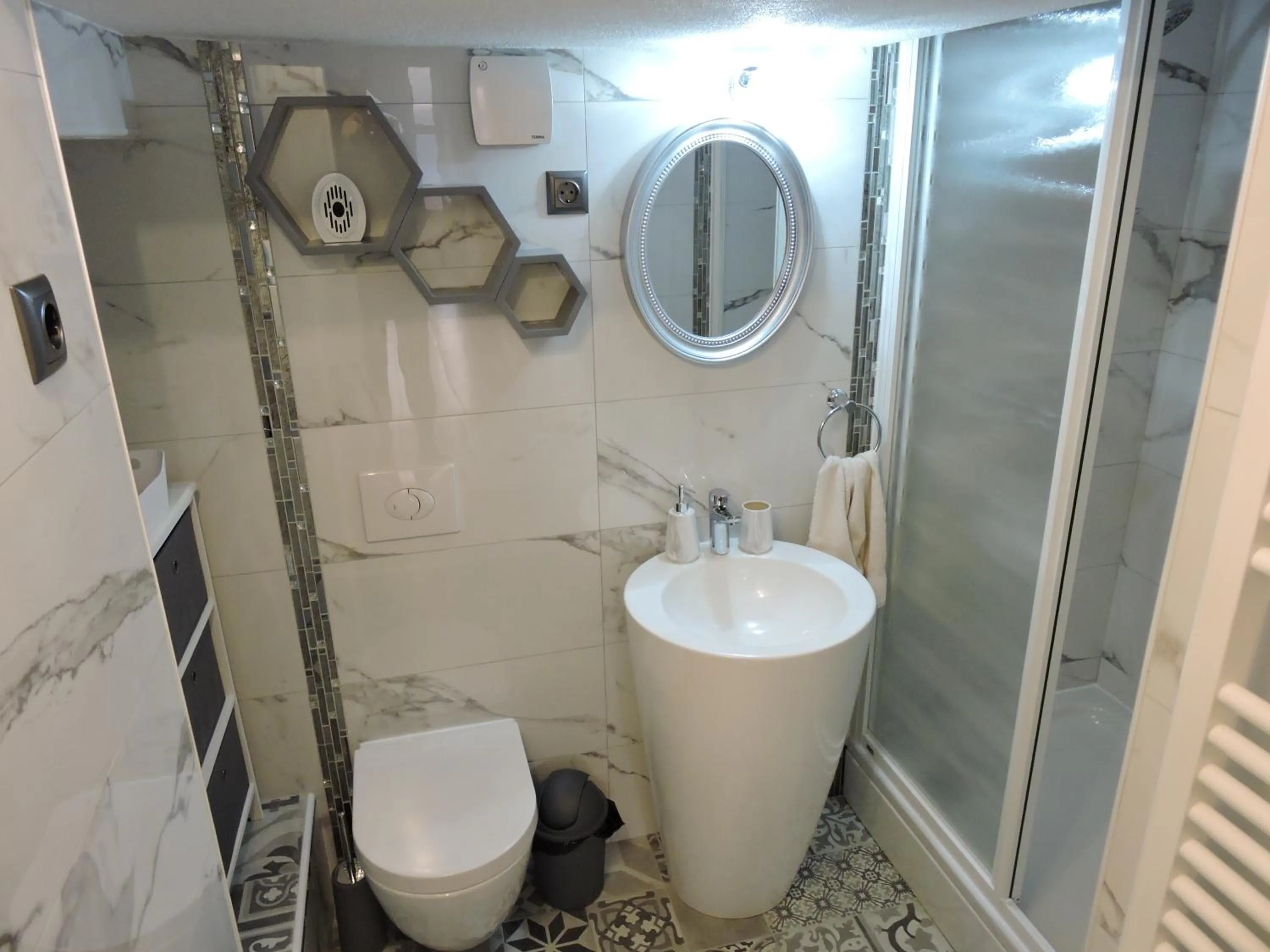 Bathroom in Apartments Perla