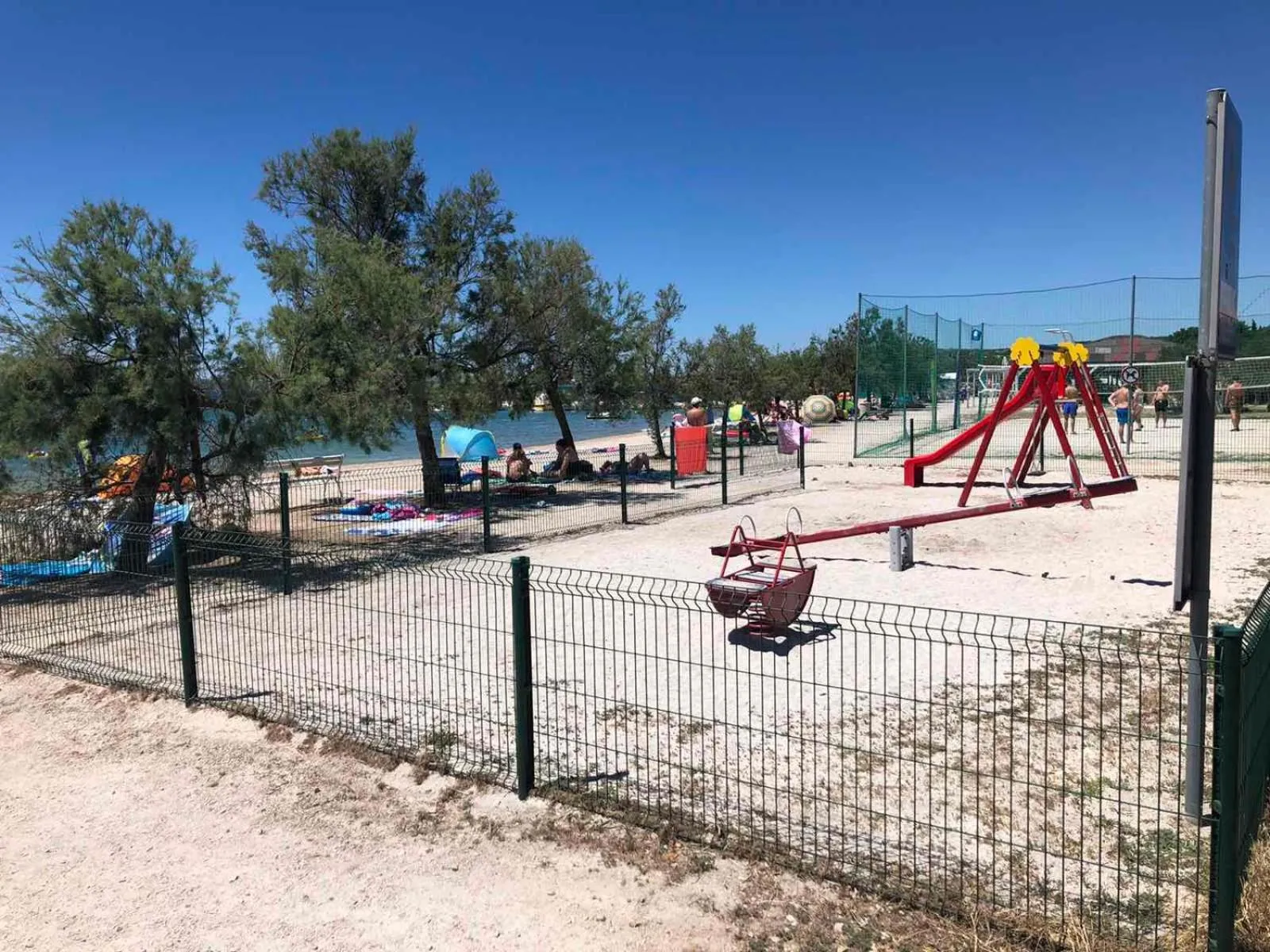 Children play ground in Apartments Perla