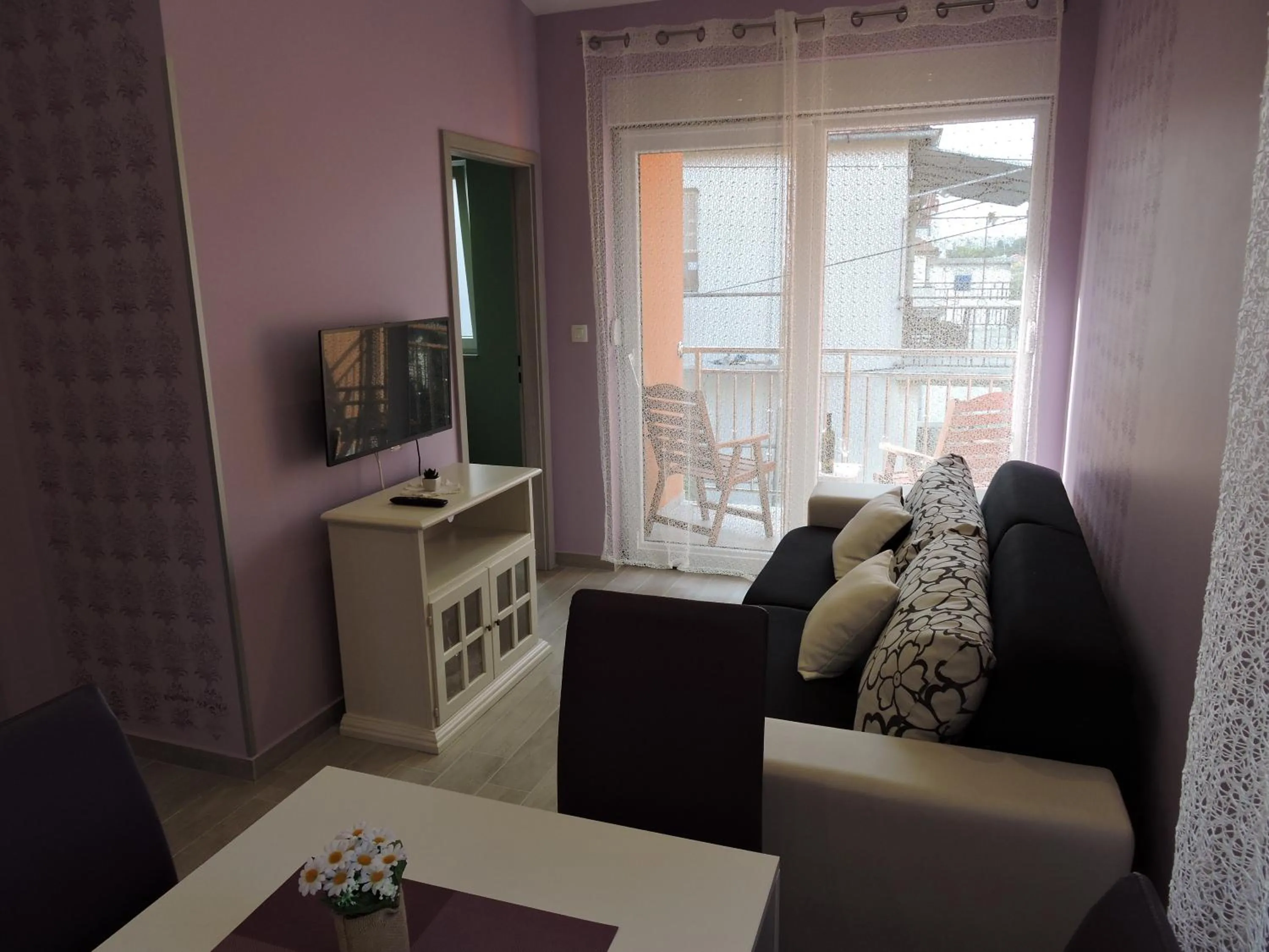 Living room in Apartments Perla